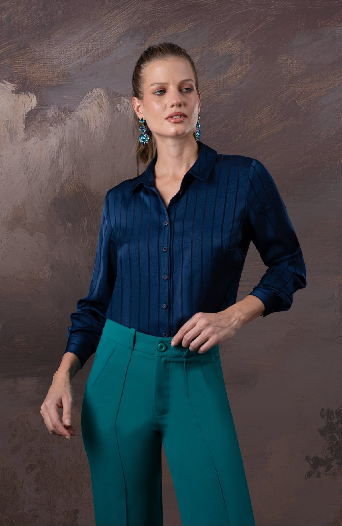 Blusa Miranda - Azul
