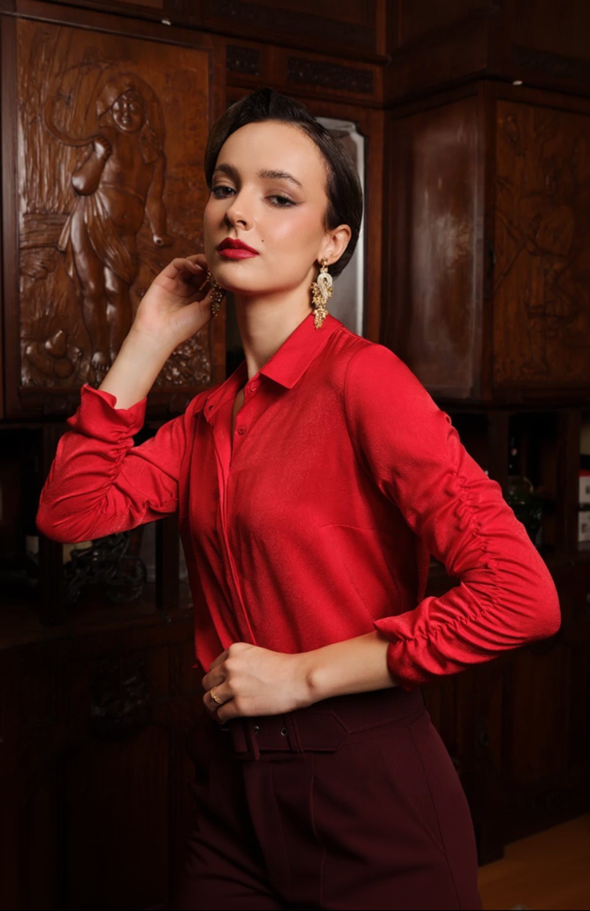 Blusa Rita - Rojo