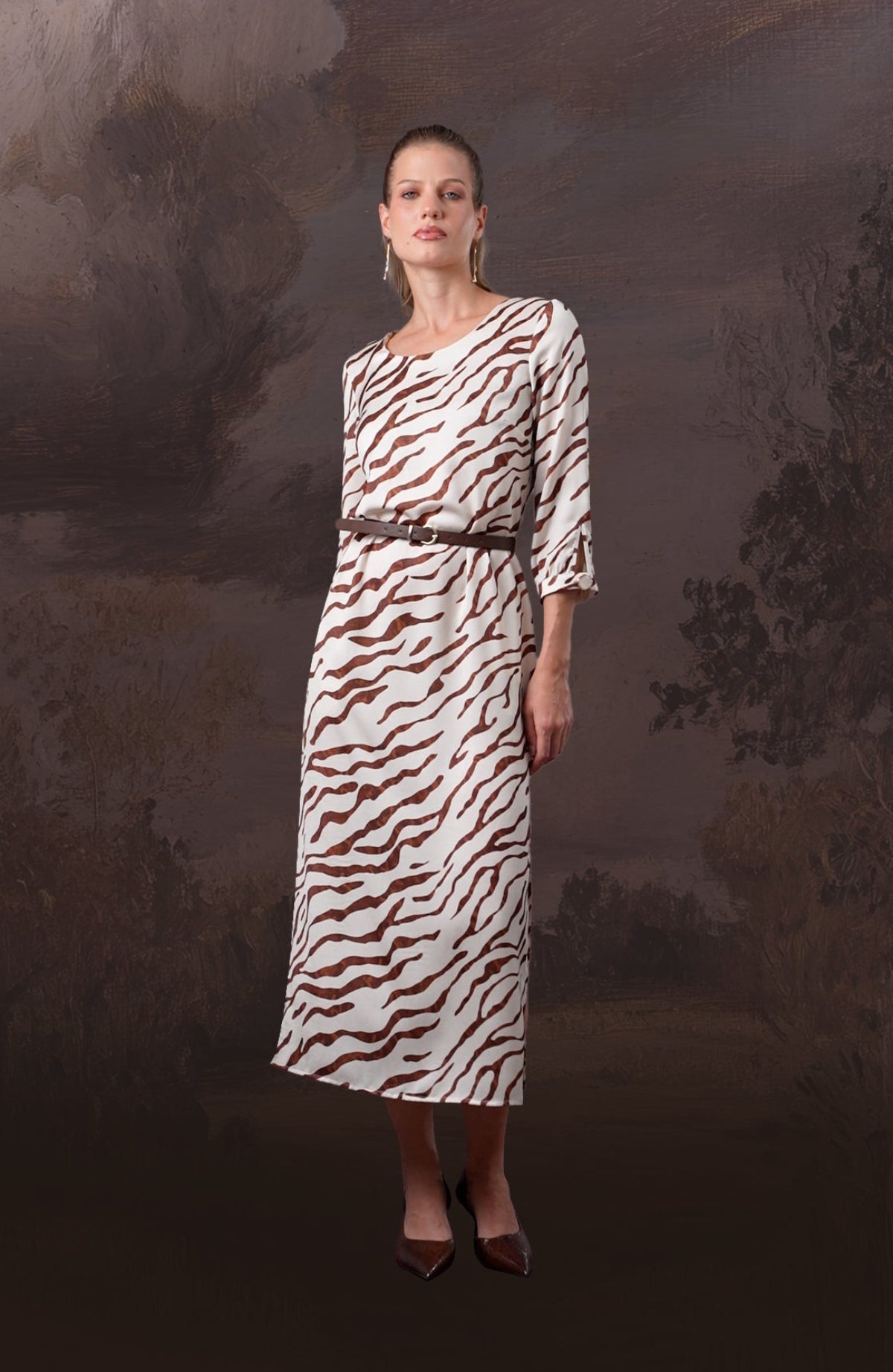 Vestido Samanta - Marrón