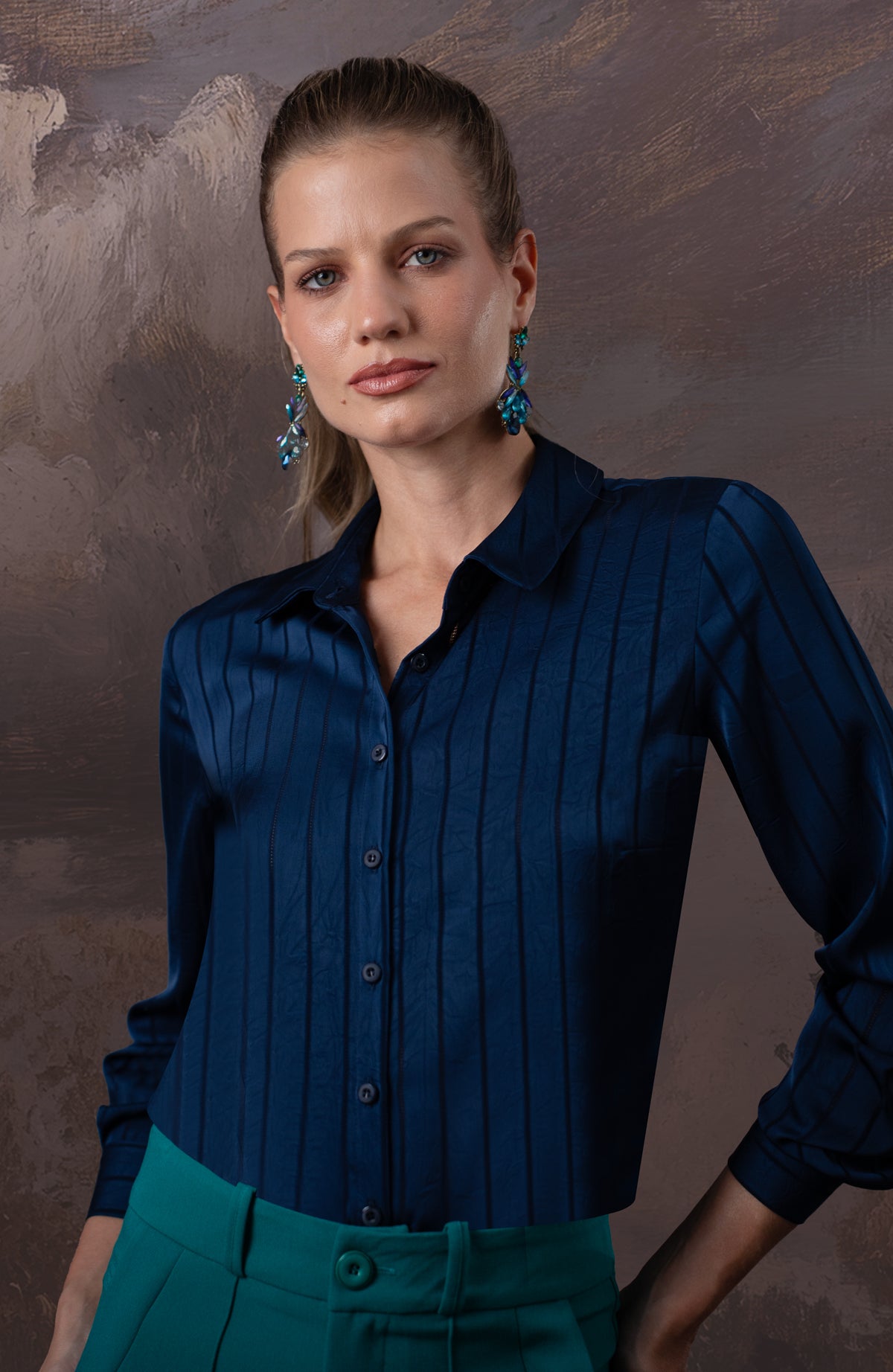 Blusa Miranda - Azul