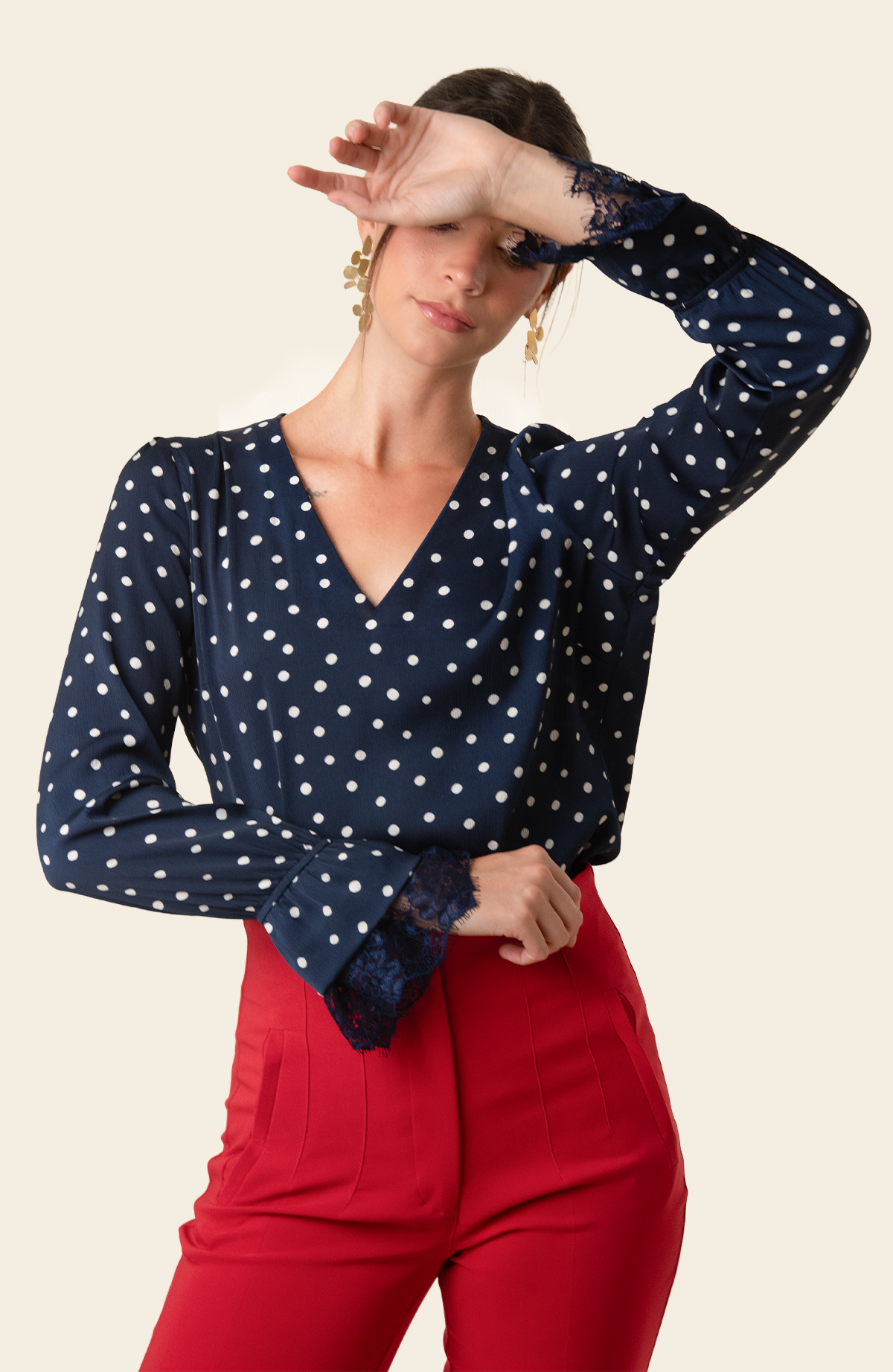 Blusa Gaia - Azul
