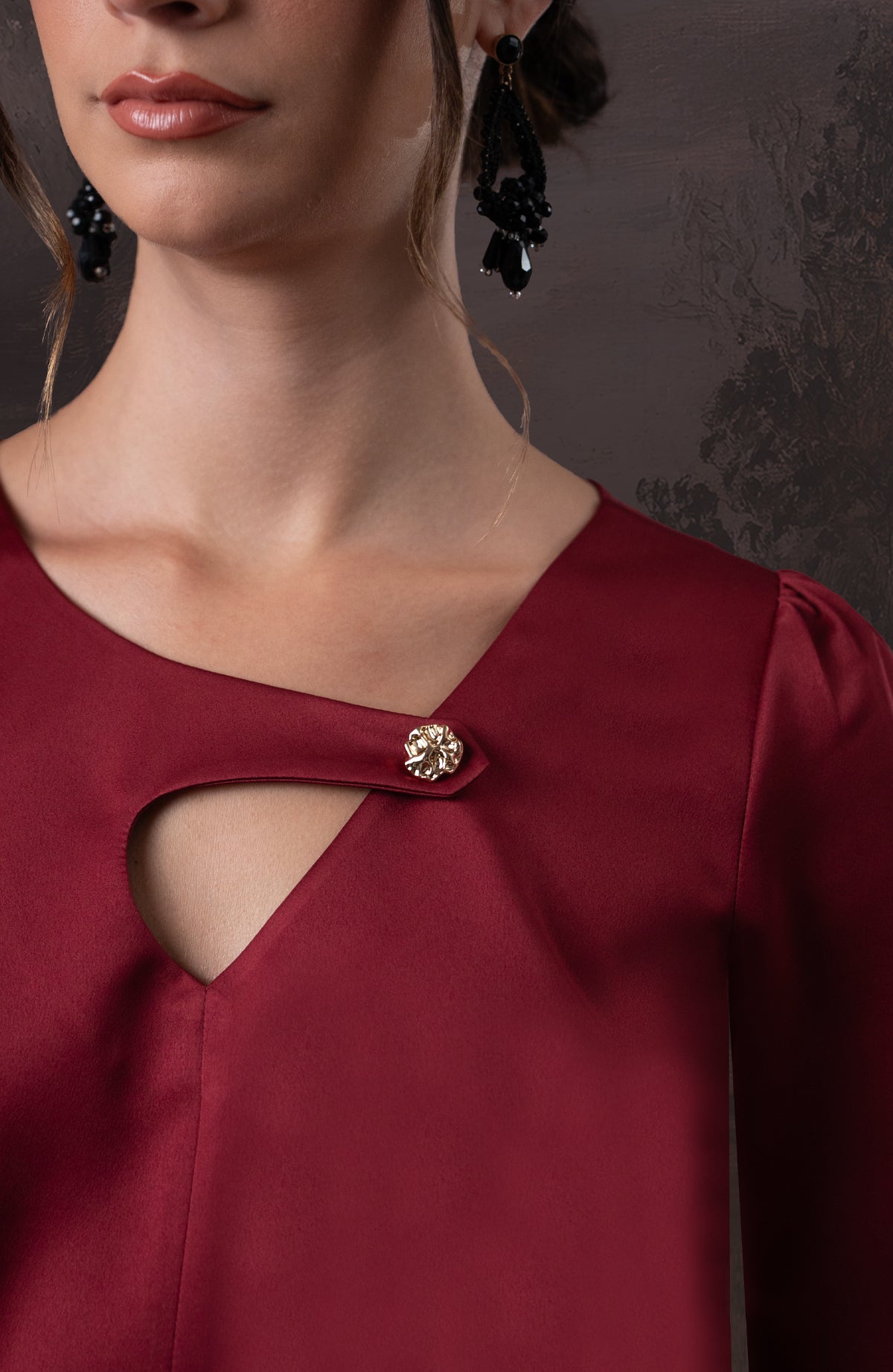 Blusa Beatriz - Vino