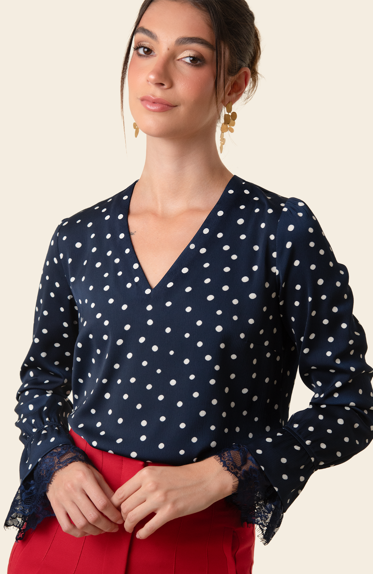 Blusa Gaia - Azul