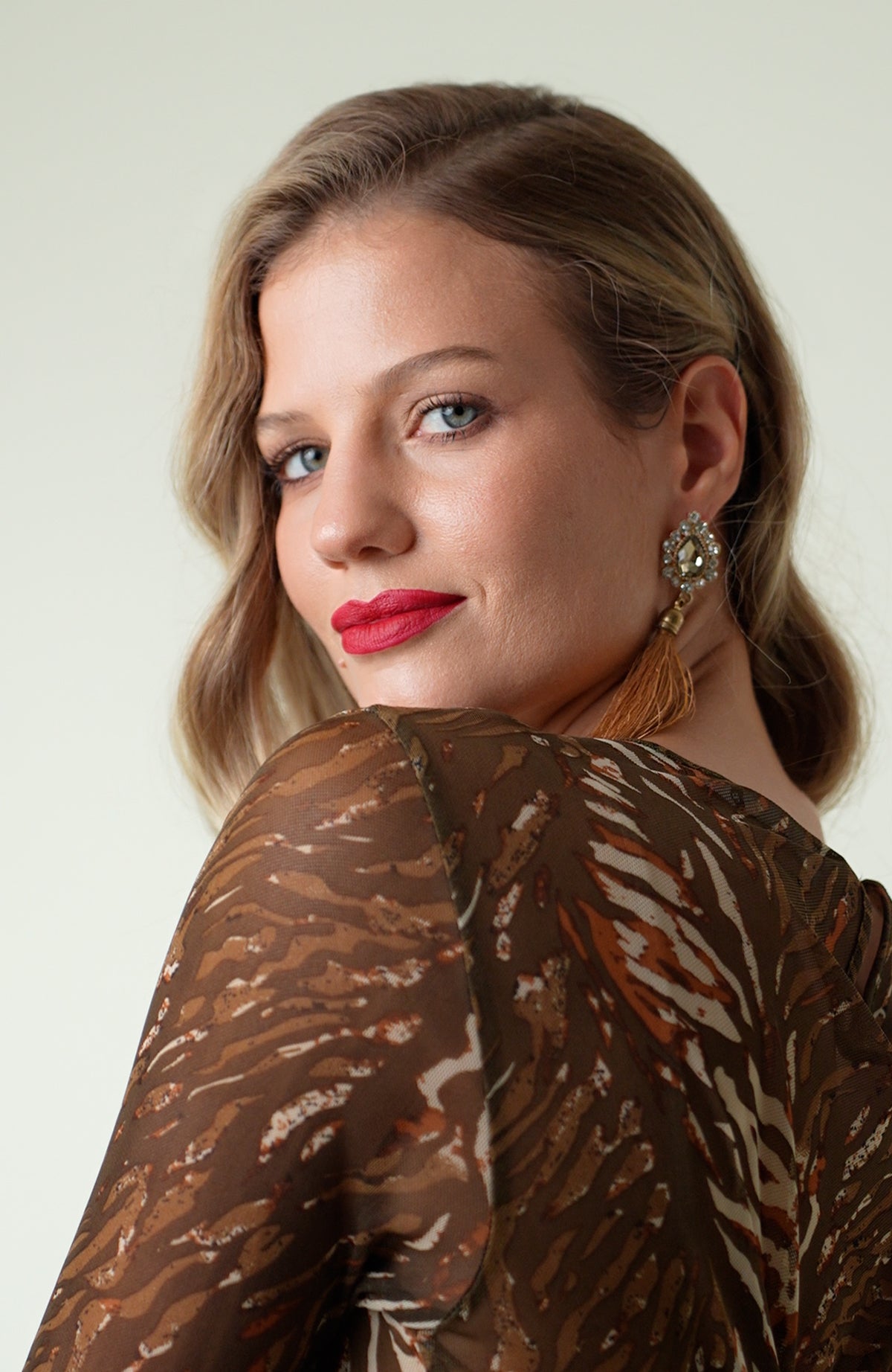 Top Leonela - Marrón