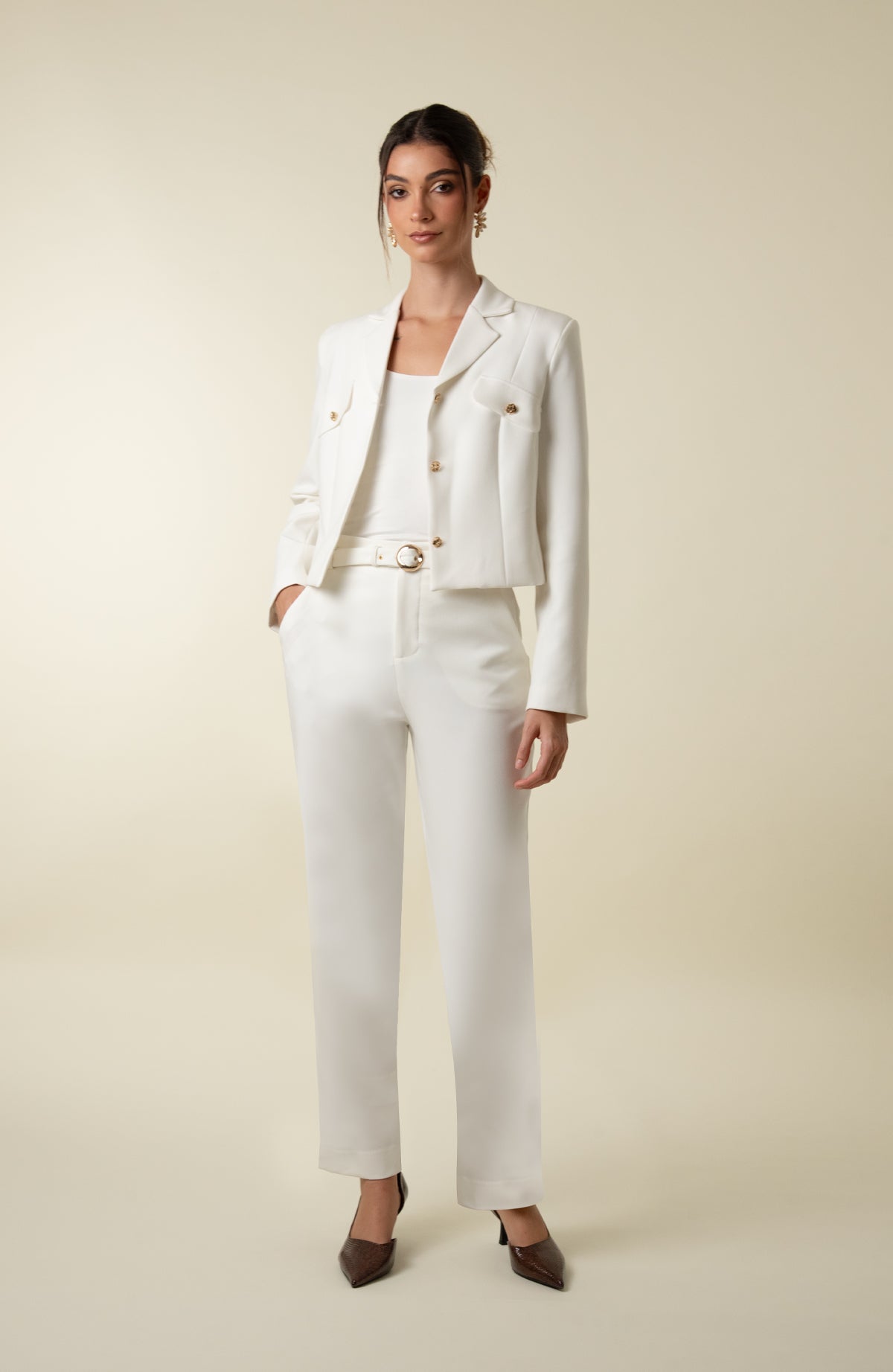 Blazer Adela - Perla