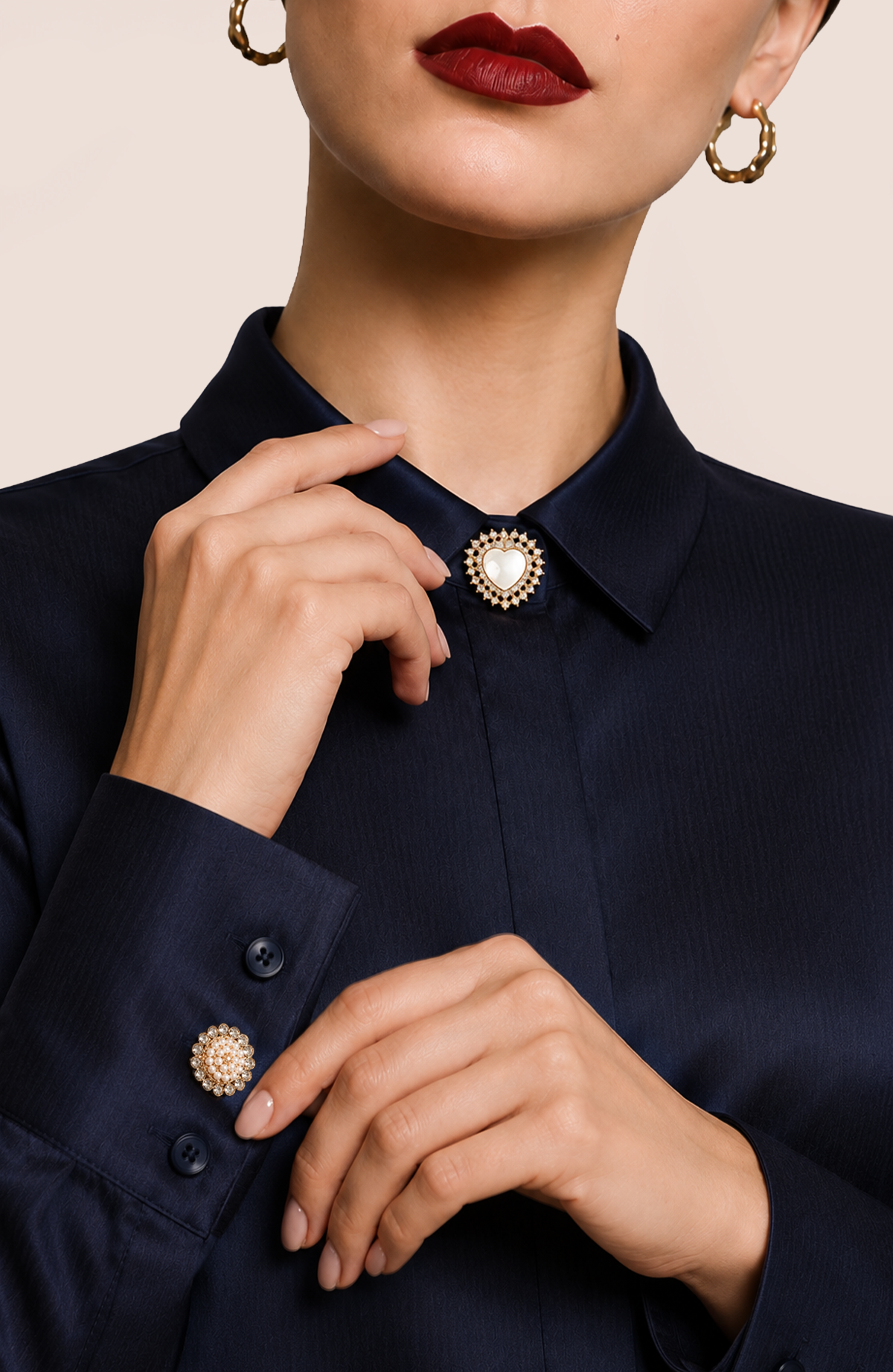 Blusa Ariana - Azul navy