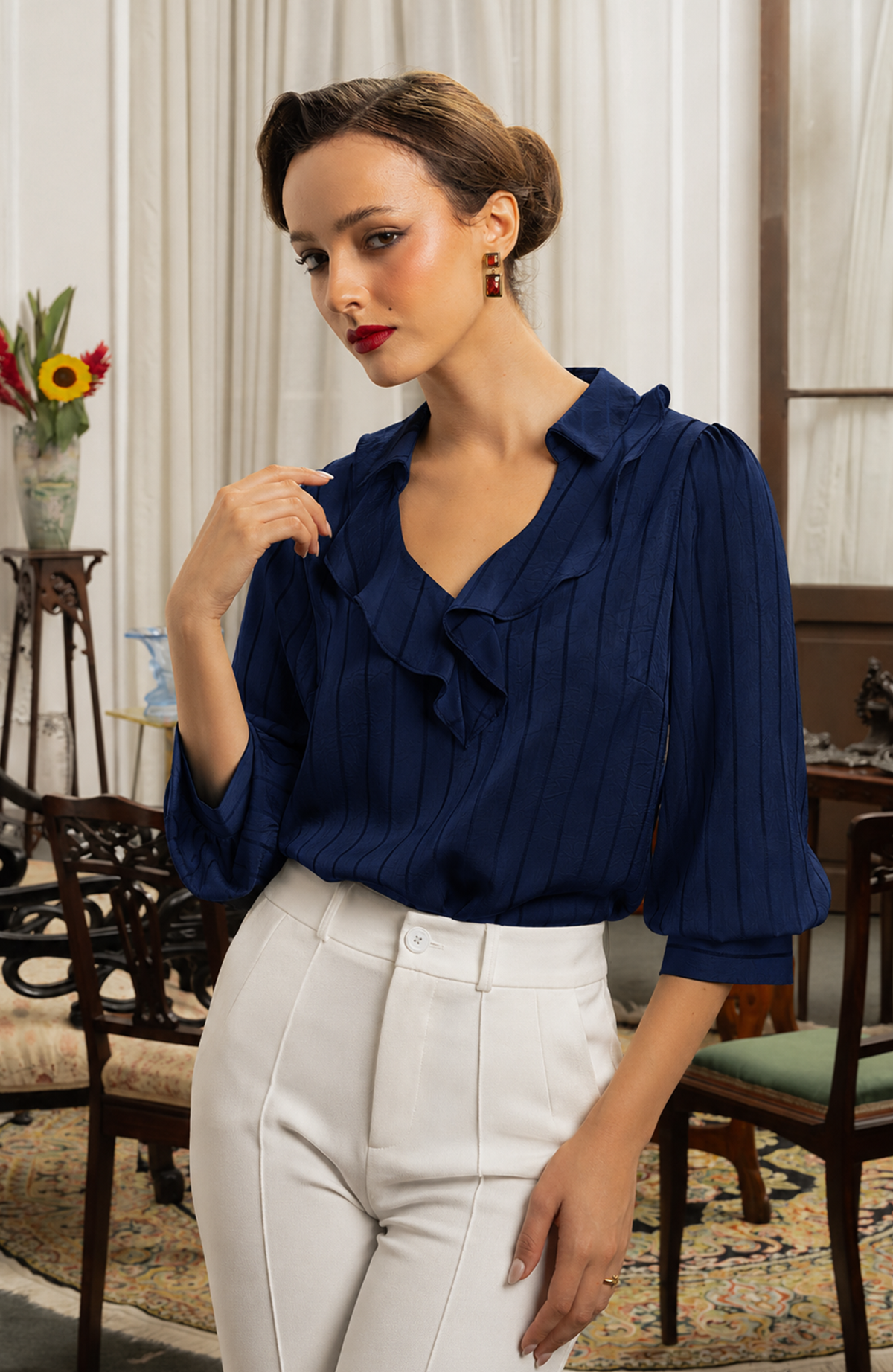 Blusa Olivia - Azul