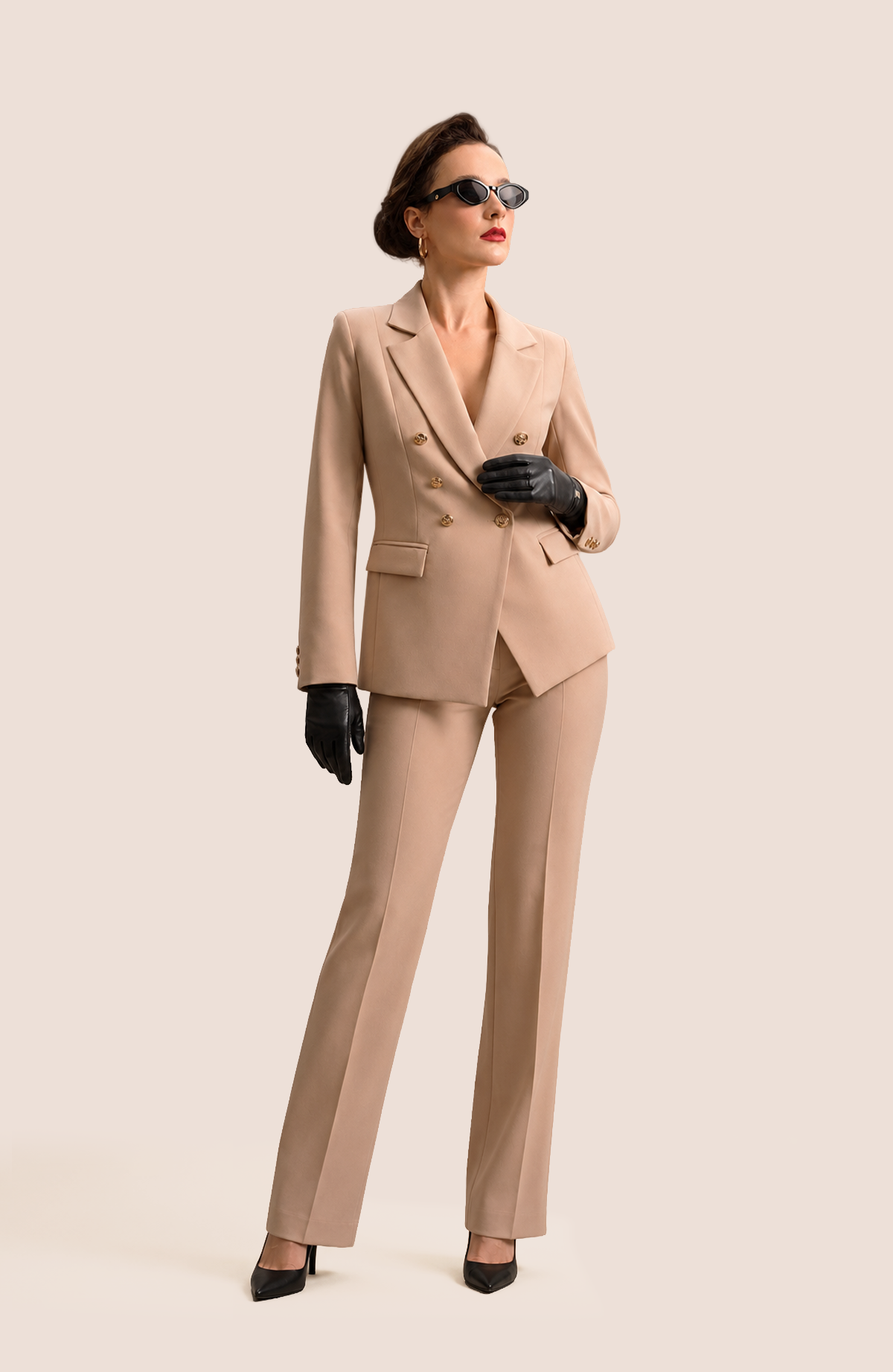 Blazer Meryl - Beige Oscuro