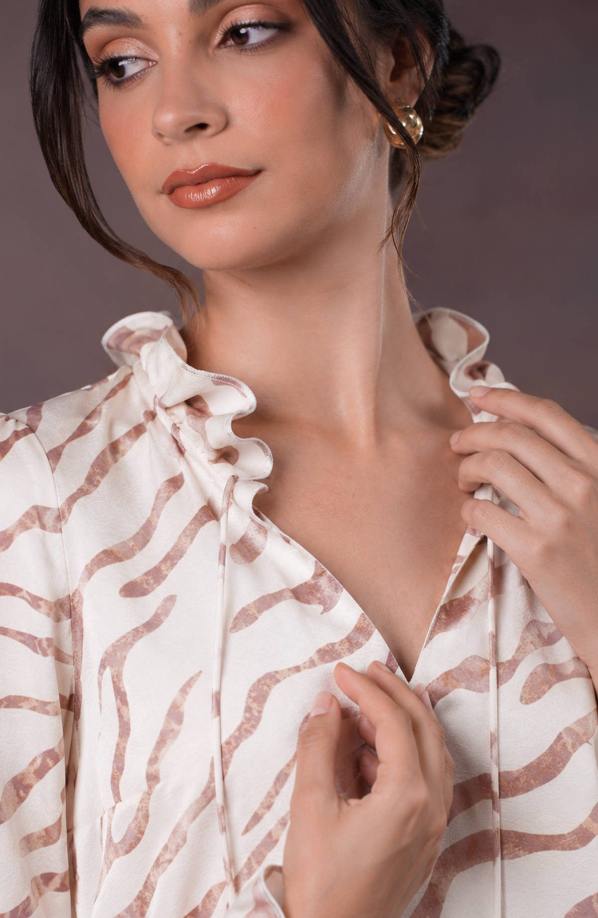 Blusa Elena - Beige