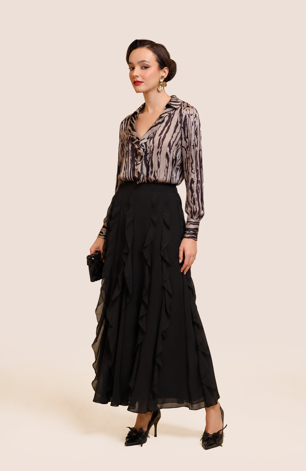 Falda Chelsea - Negro