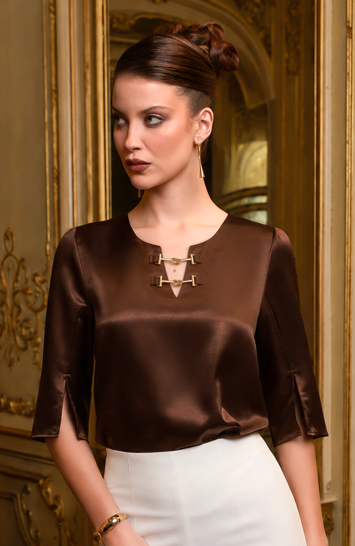 Blusa Gala - Brownie