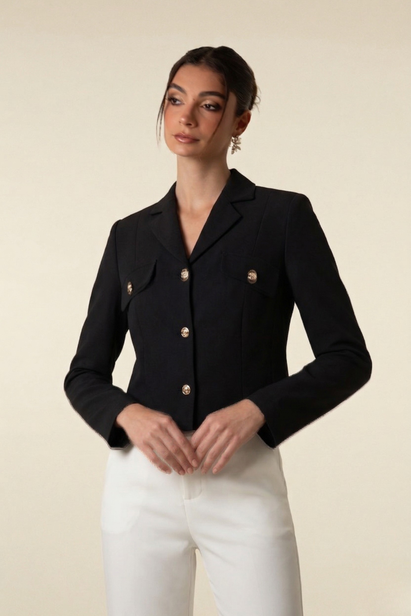 Blazer Adela - Negro