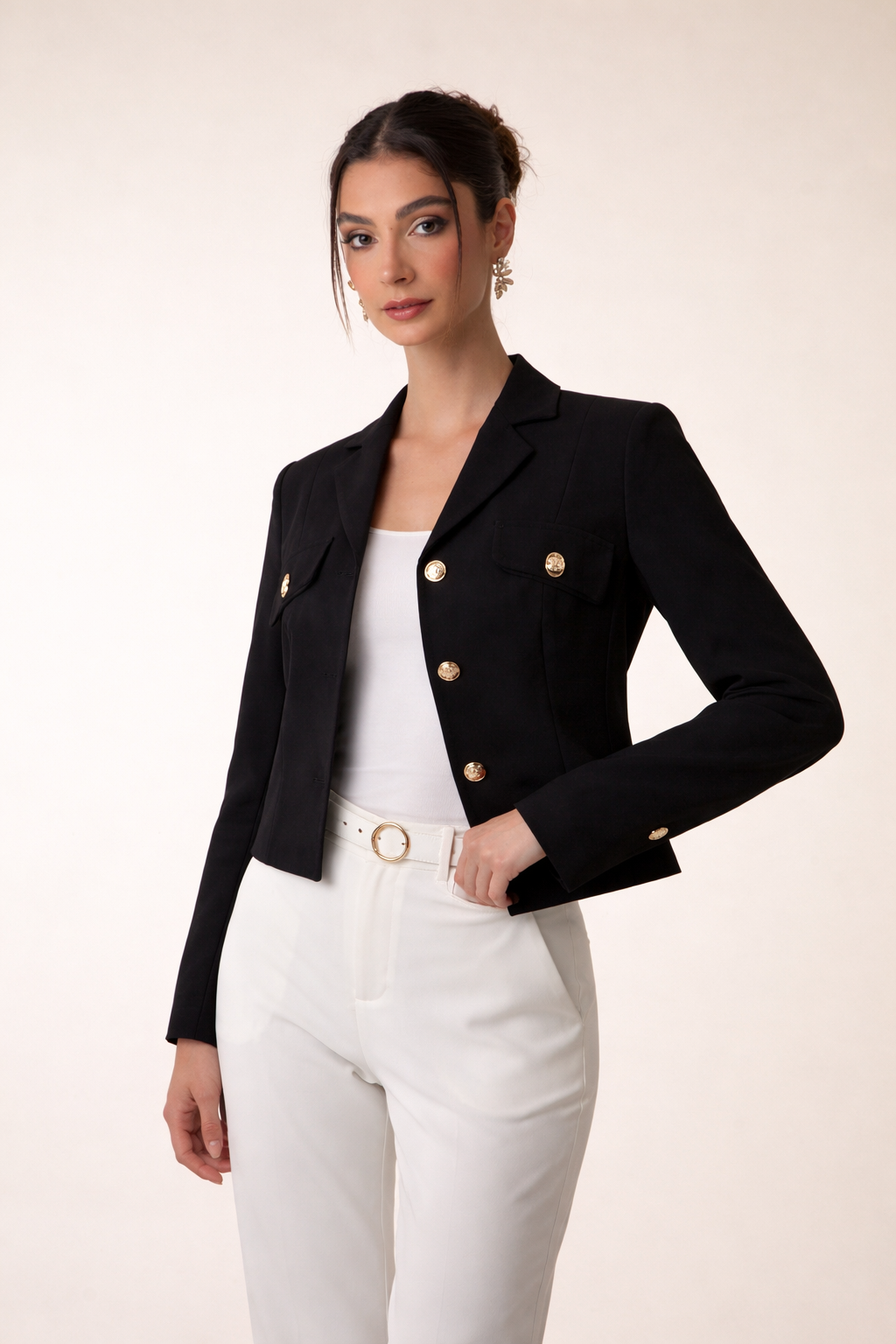 Blazer Adela - Negro