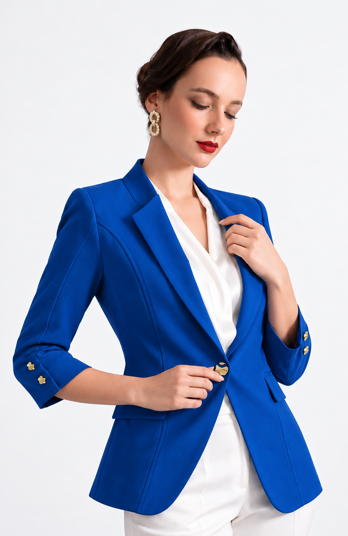 Blazer Alana - Azulino