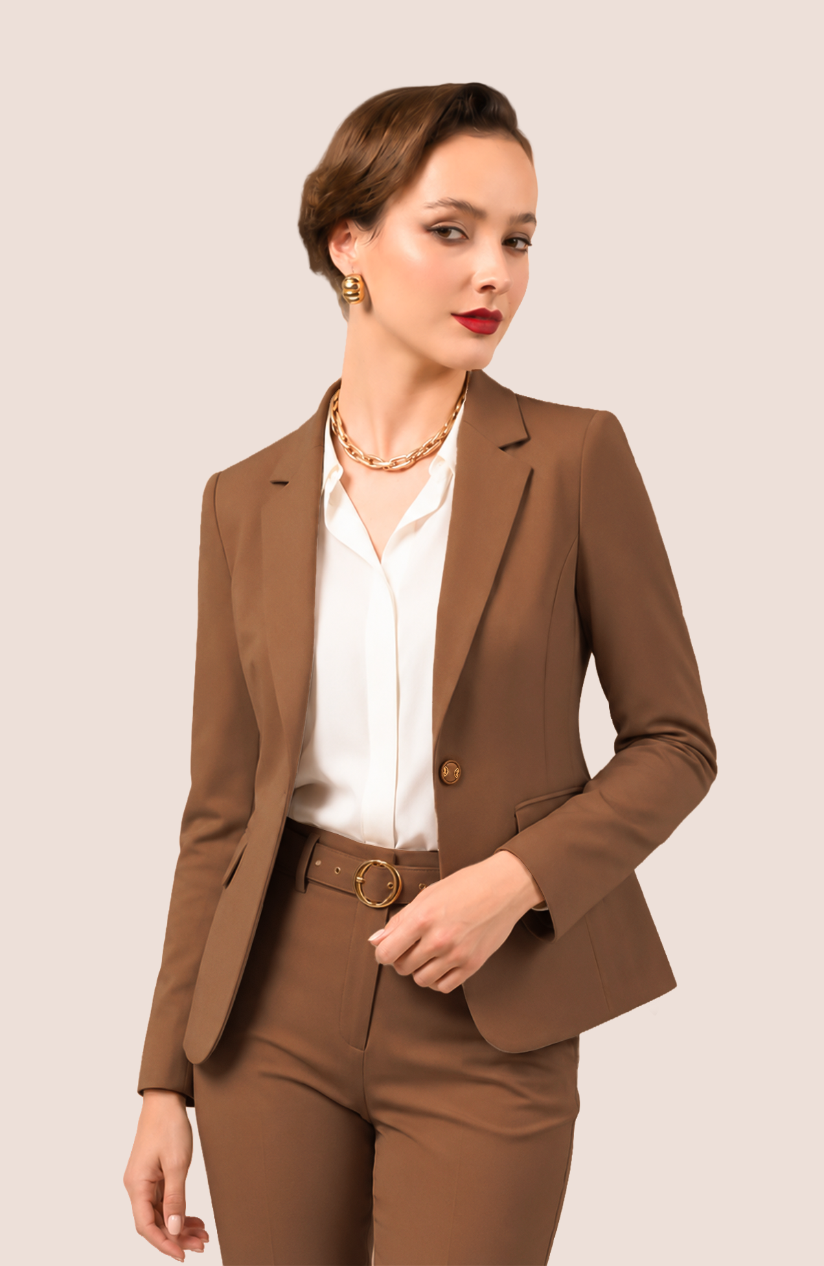 Blazer Alondra - Canela
