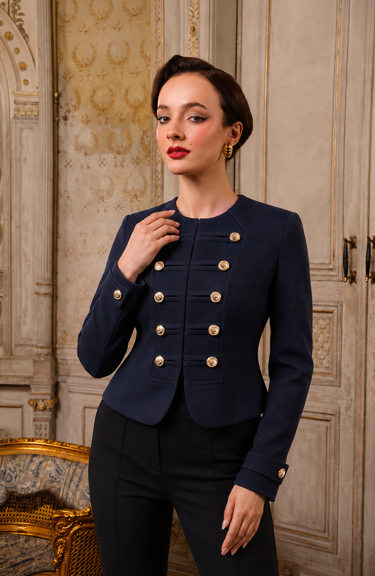 Blazer Josefina - Azul noche