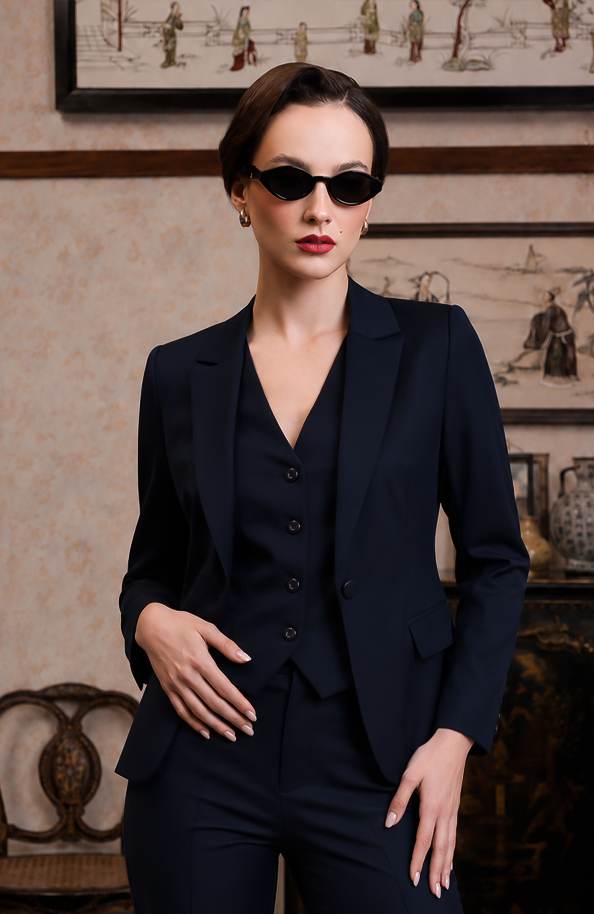 Blazer Victoria - Azul noche
