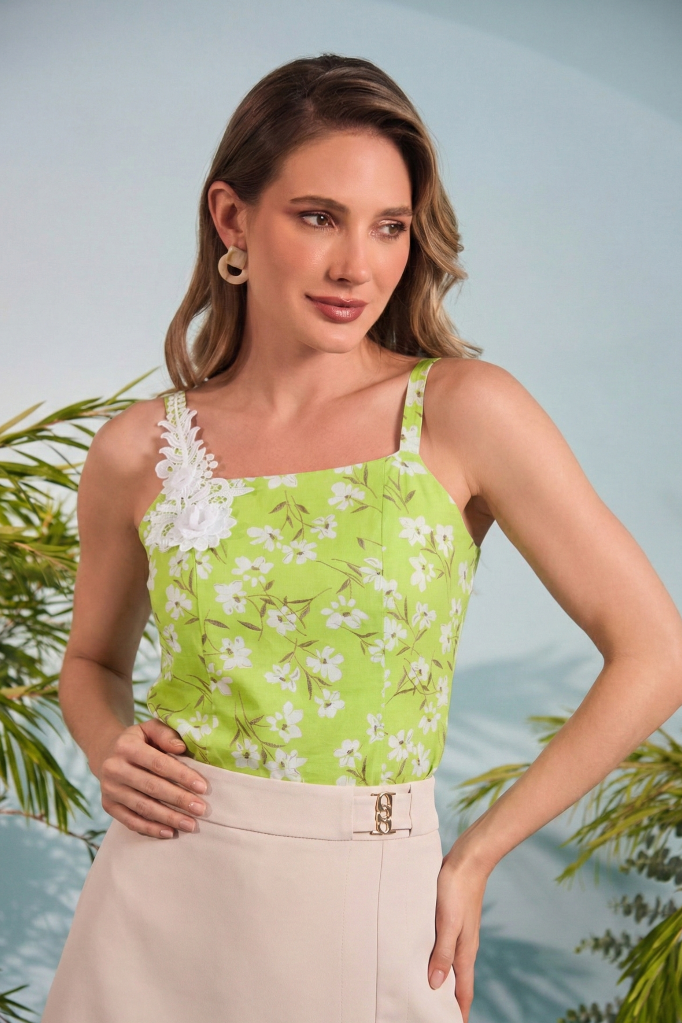 Blusa Adriana - Limón