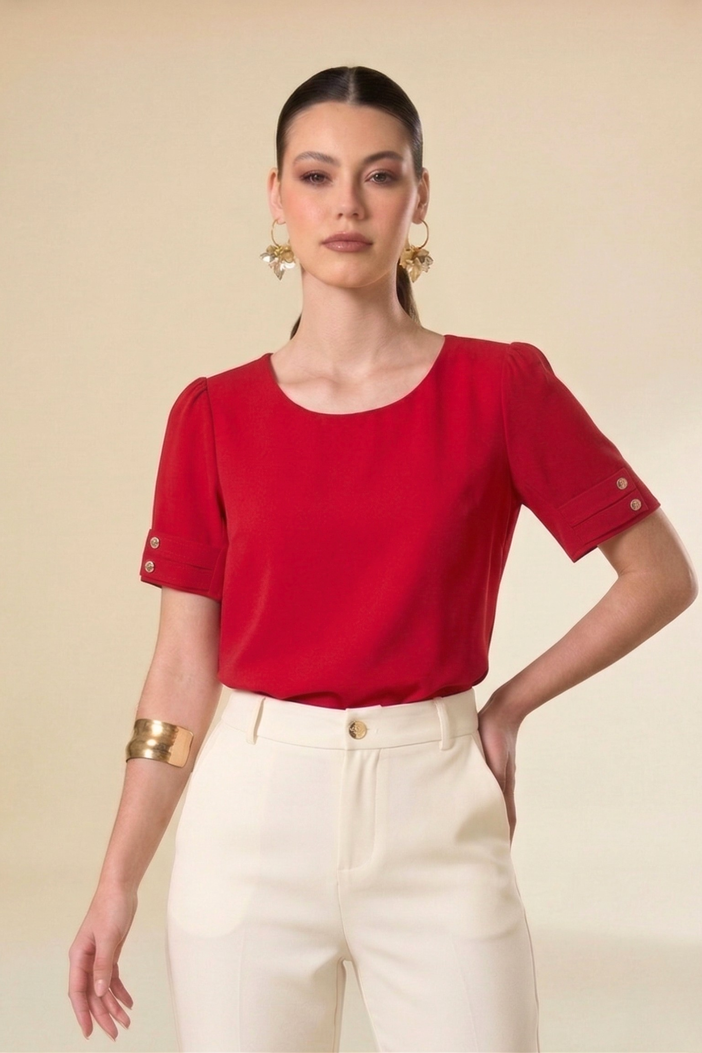 Blusa Agata - Rojo