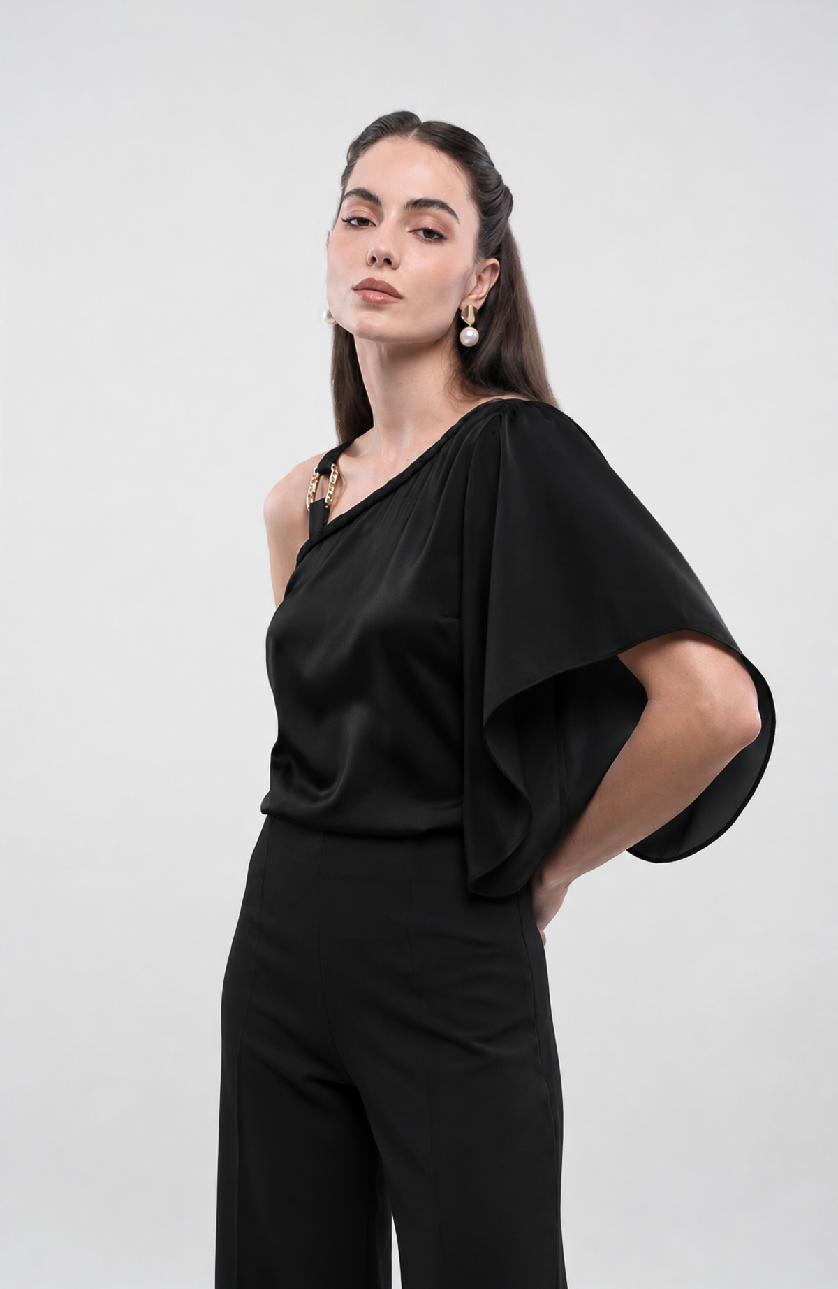 Blusa Ariel - Negro