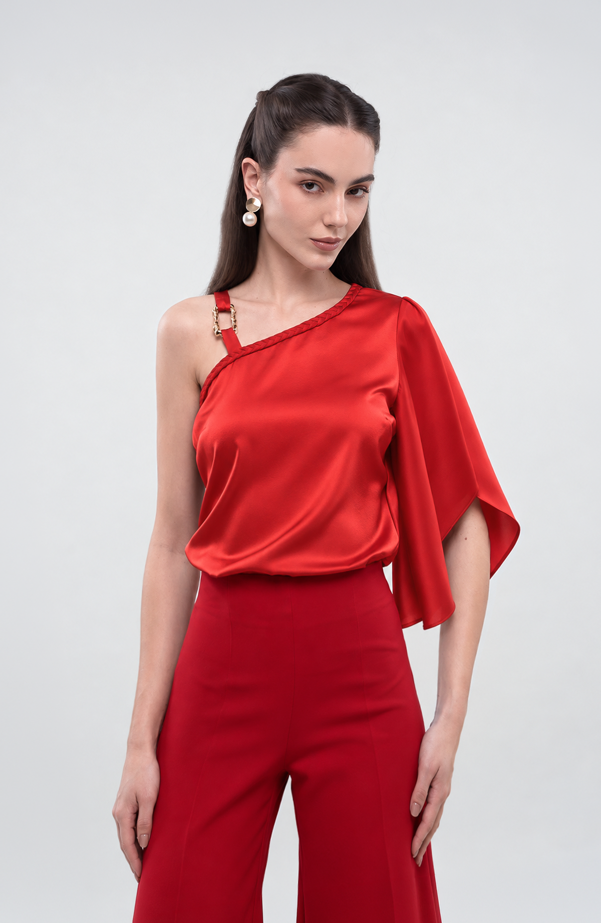 Blusa Ariel - Rojo