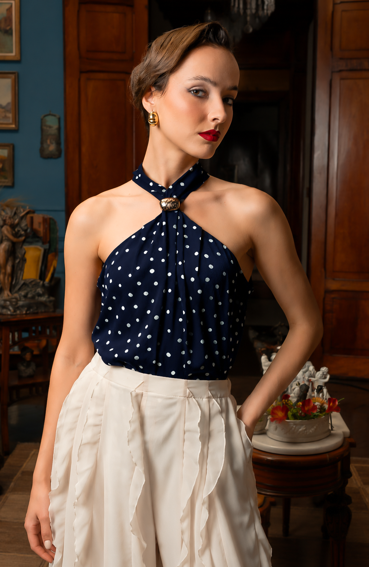 Blusa Doroty - Azul