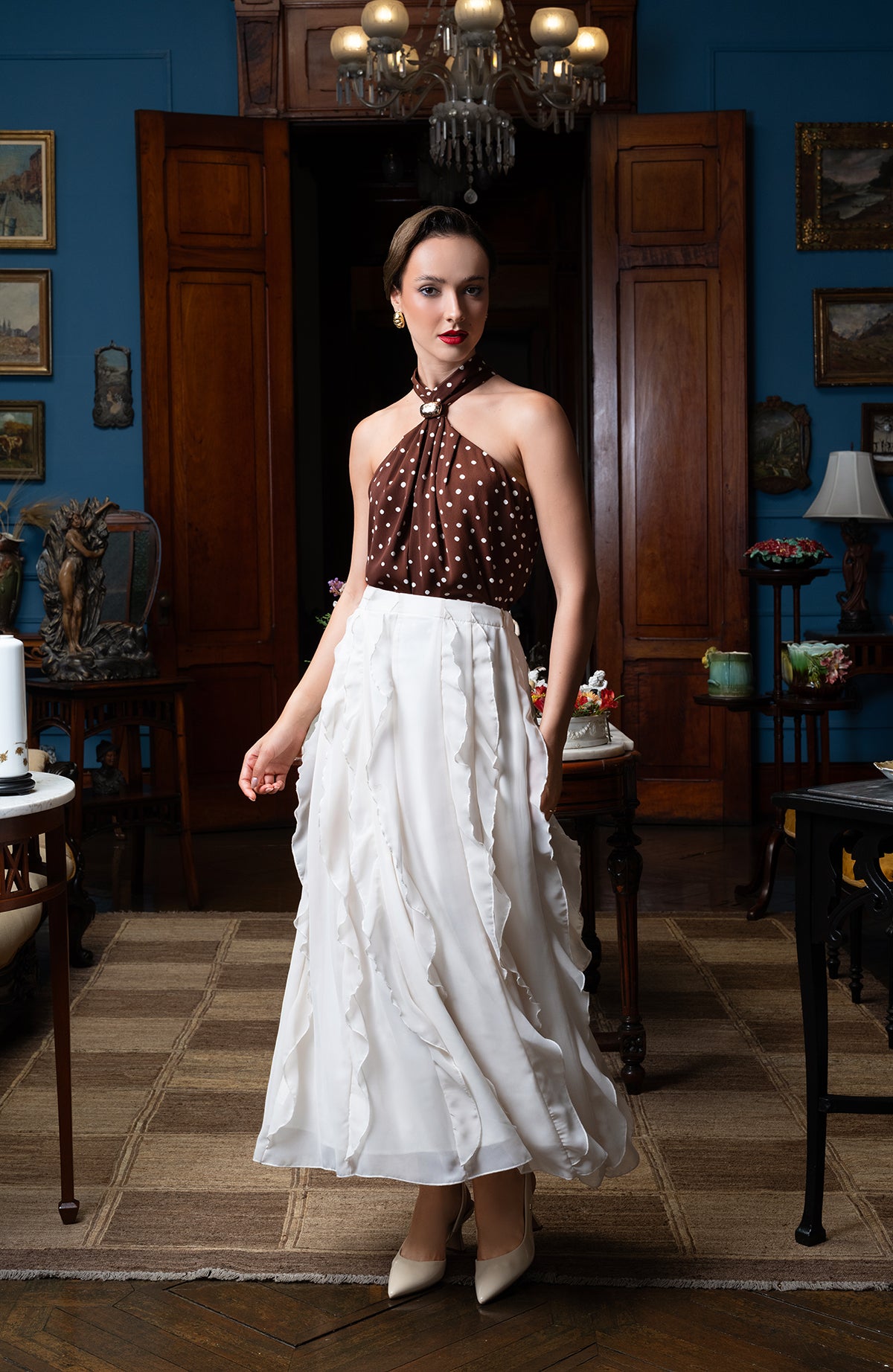 Blusa Doroty - Marron
