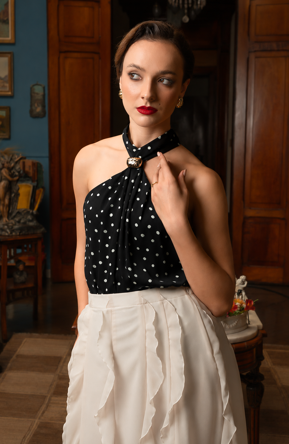 Blusa Doroty - Negro