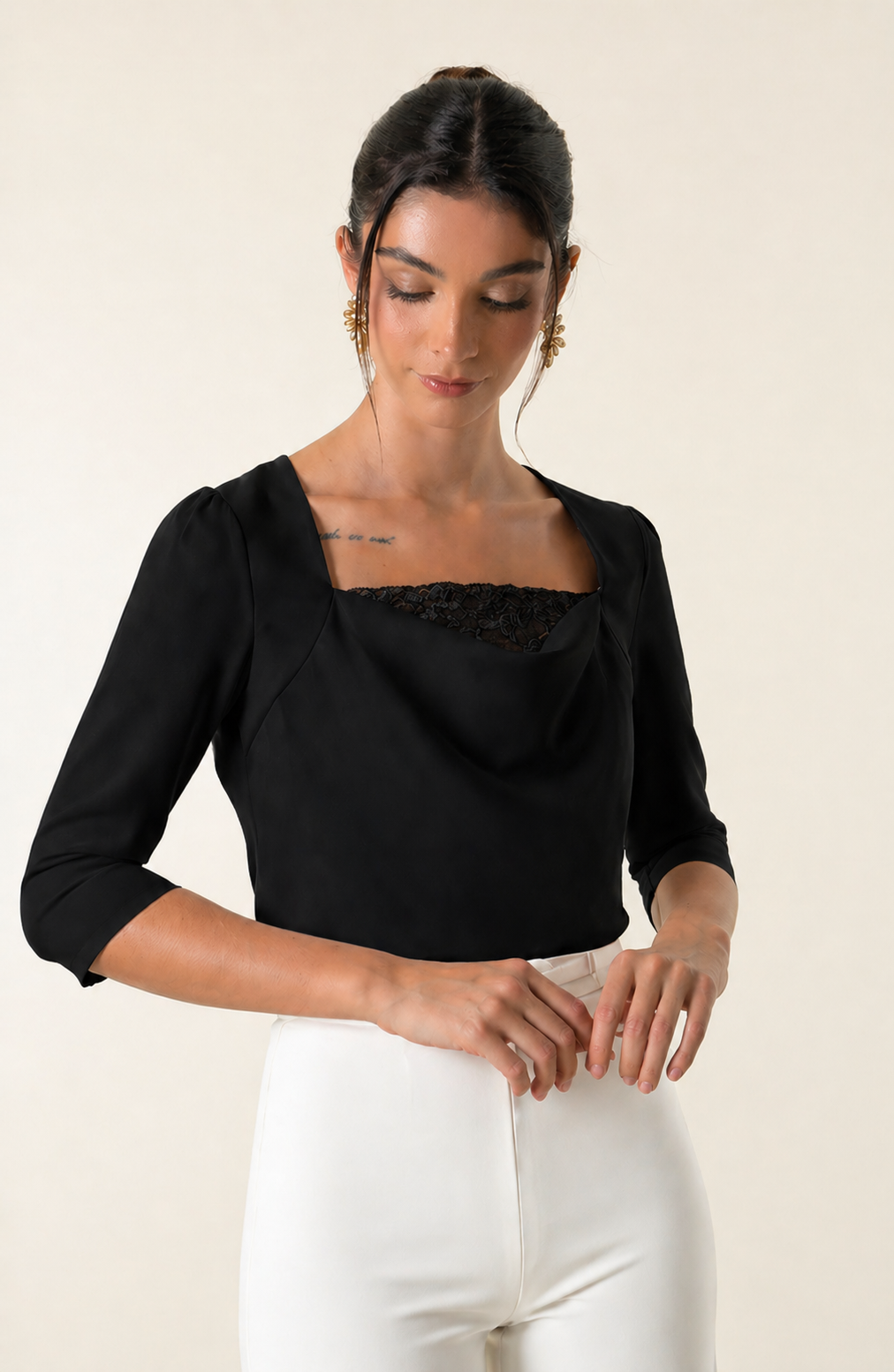 Blusa Lady - Negro