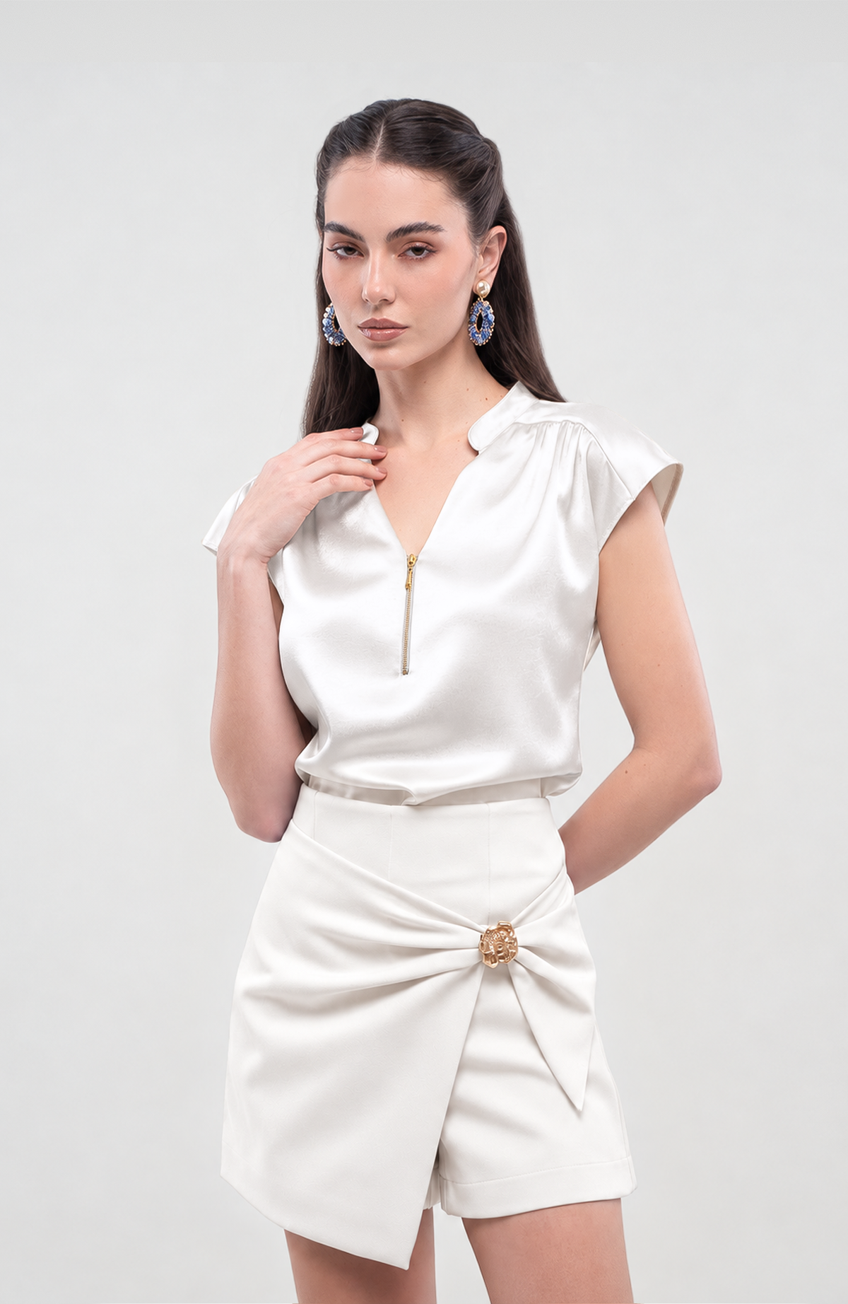 Blusa Leilani - Perla