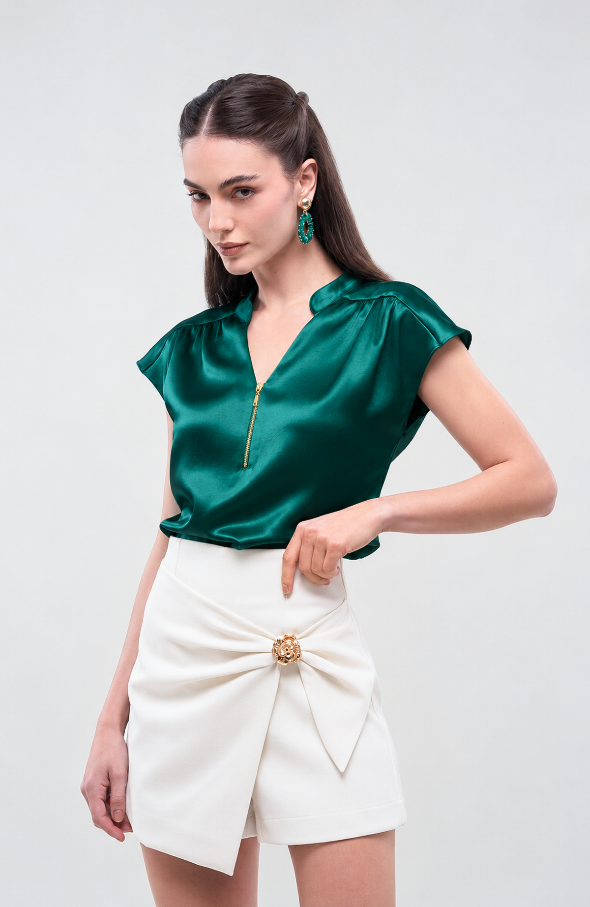 Blusa Leilani - Verde Jade