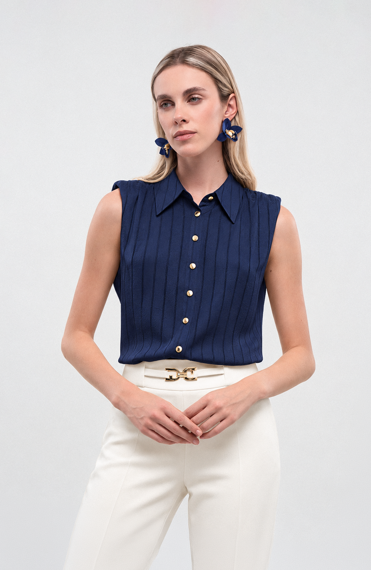 Blusa Lucía - Azul
