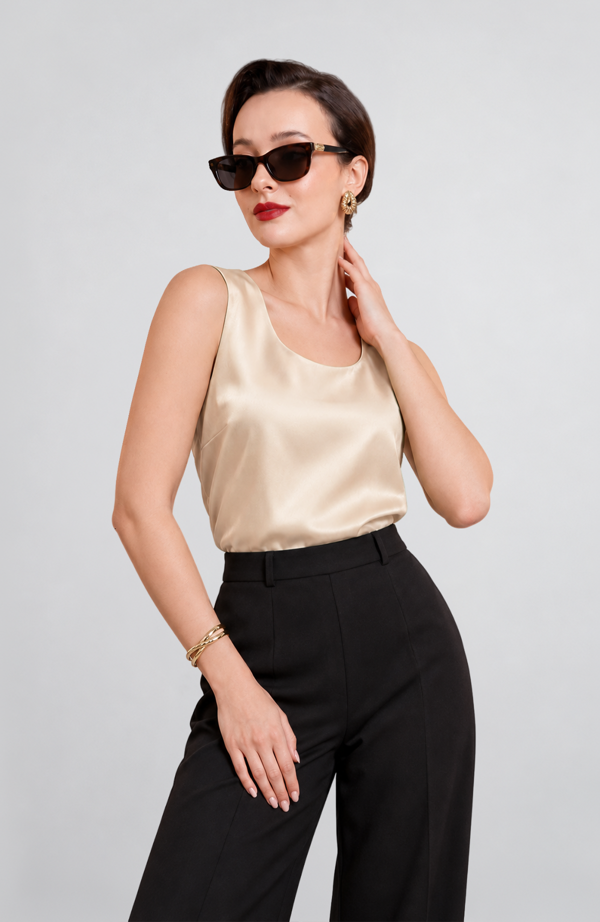 Blusa Luz - Beige claro