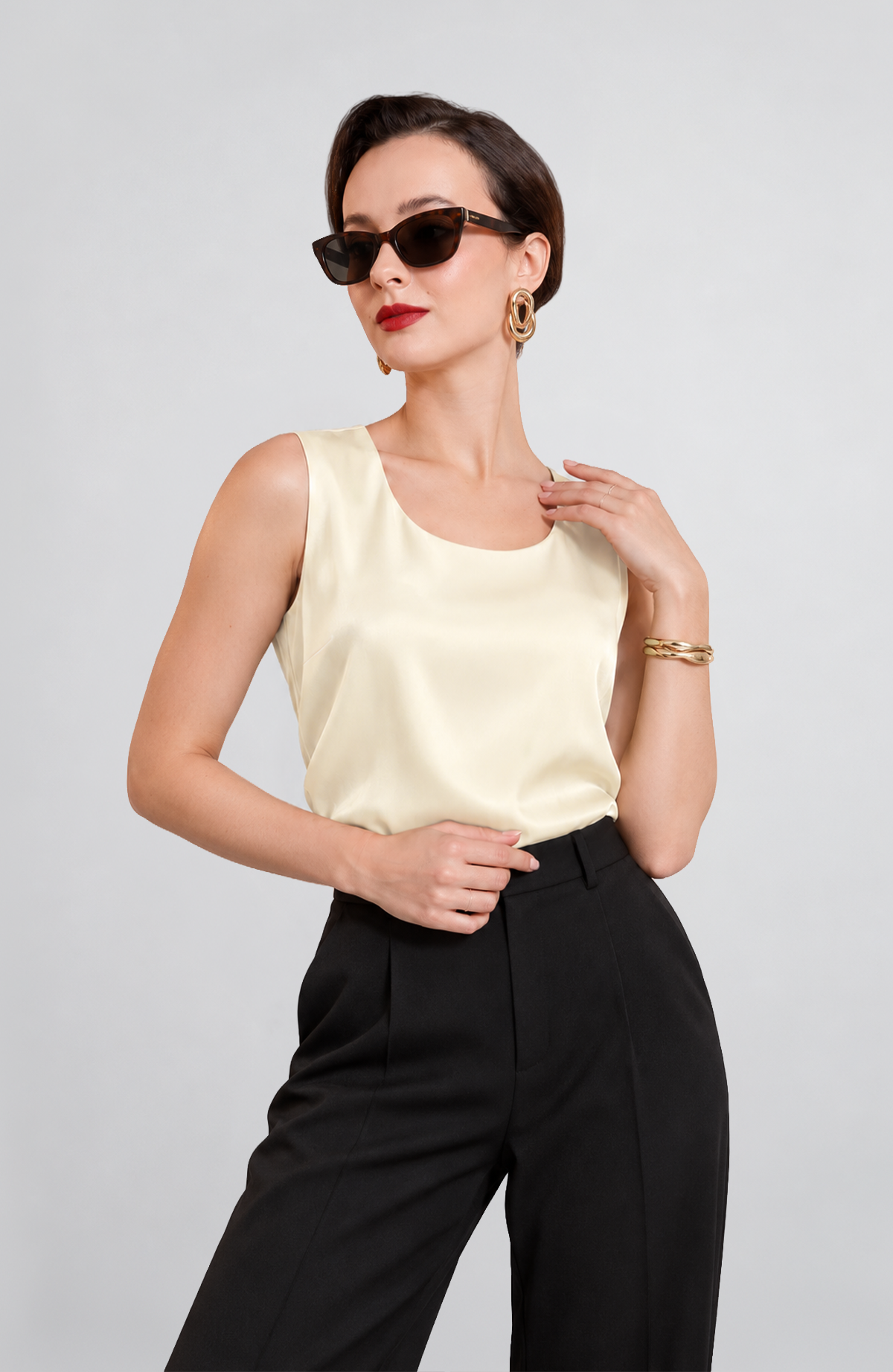 Blusa Luz- Marfil