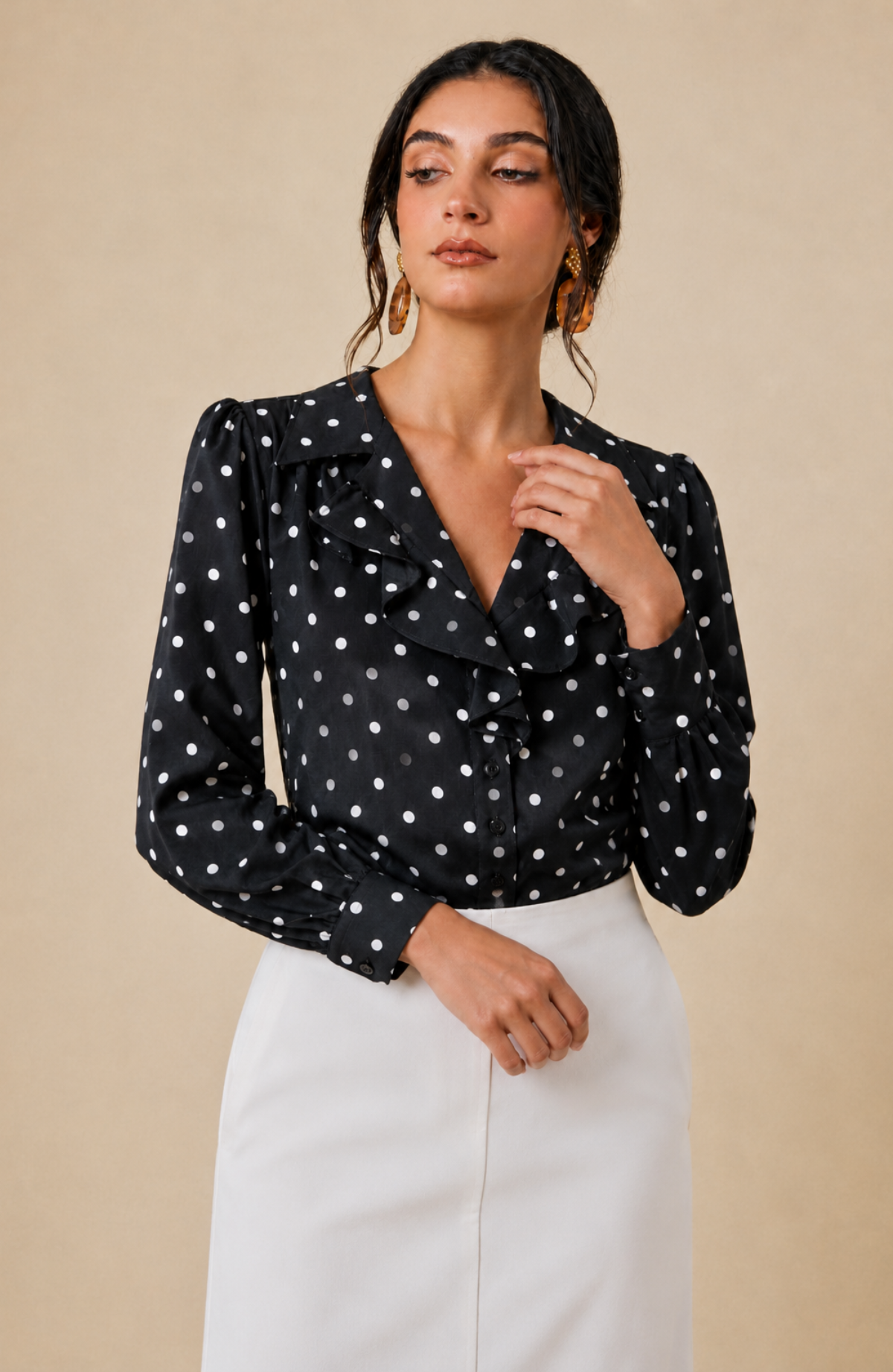 Blusa Malena - Negro
