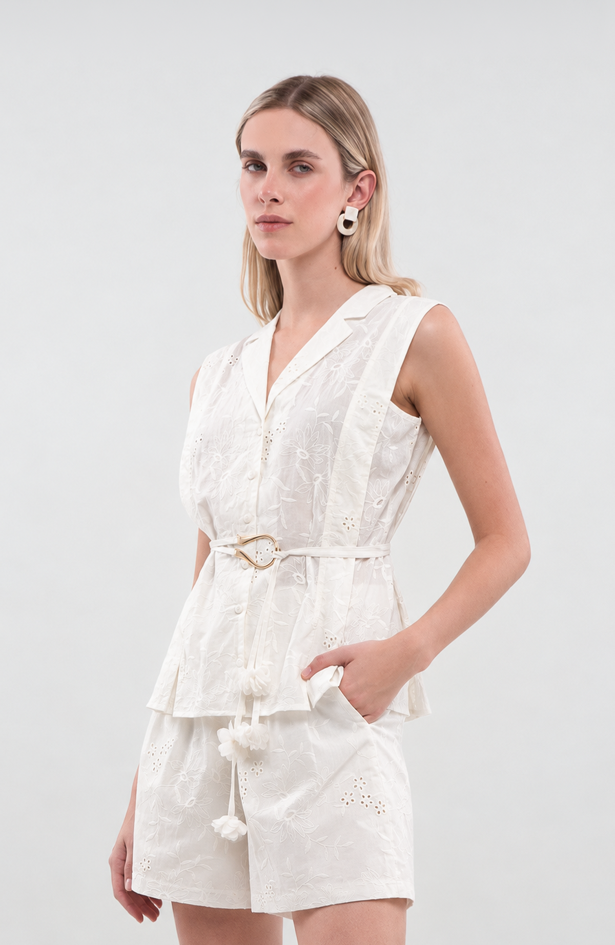 Blusa Odalis - Perla