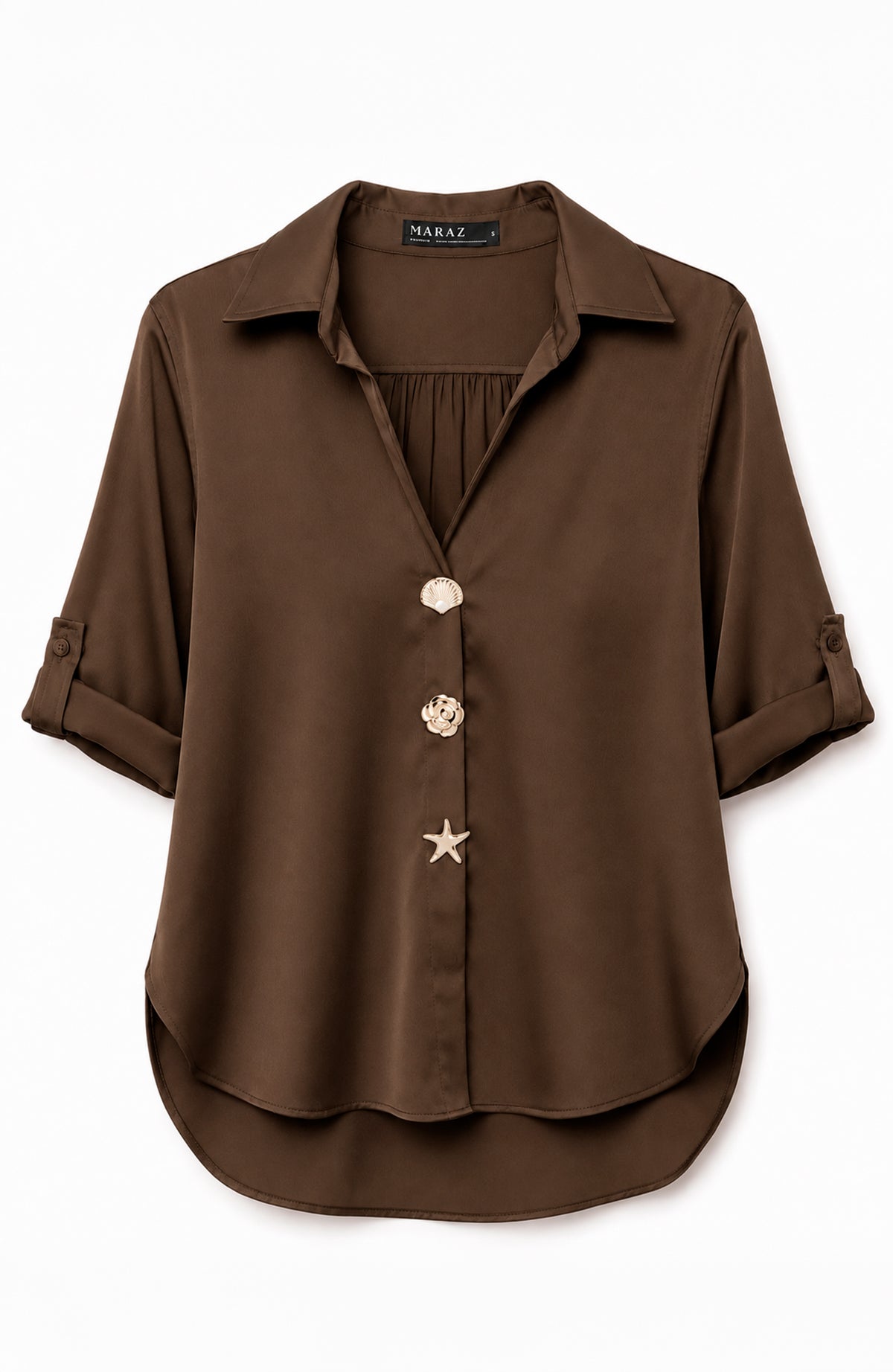 Blusa Raisa - Chocolate
