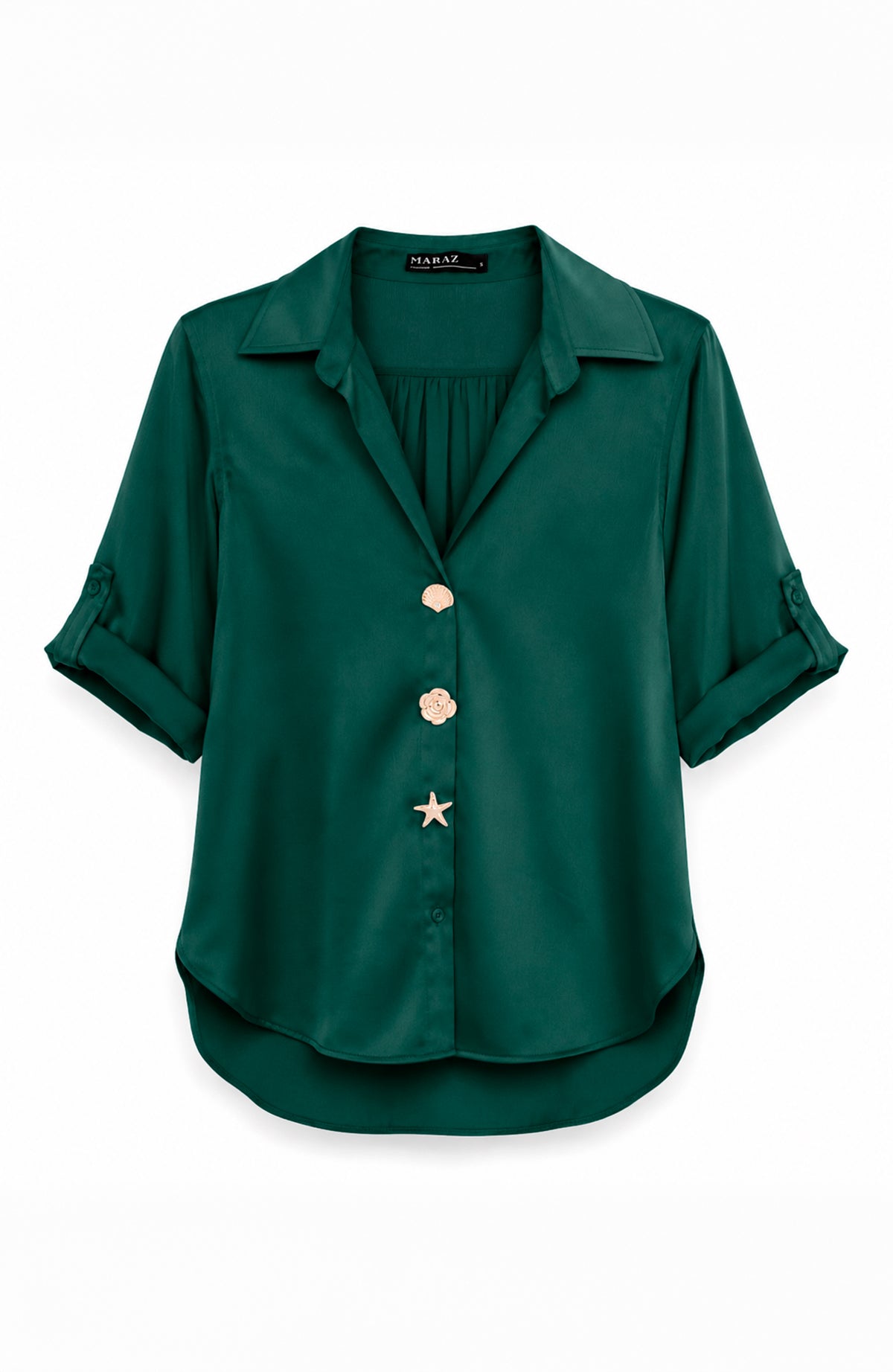Blusa Raisa - Verde oceano