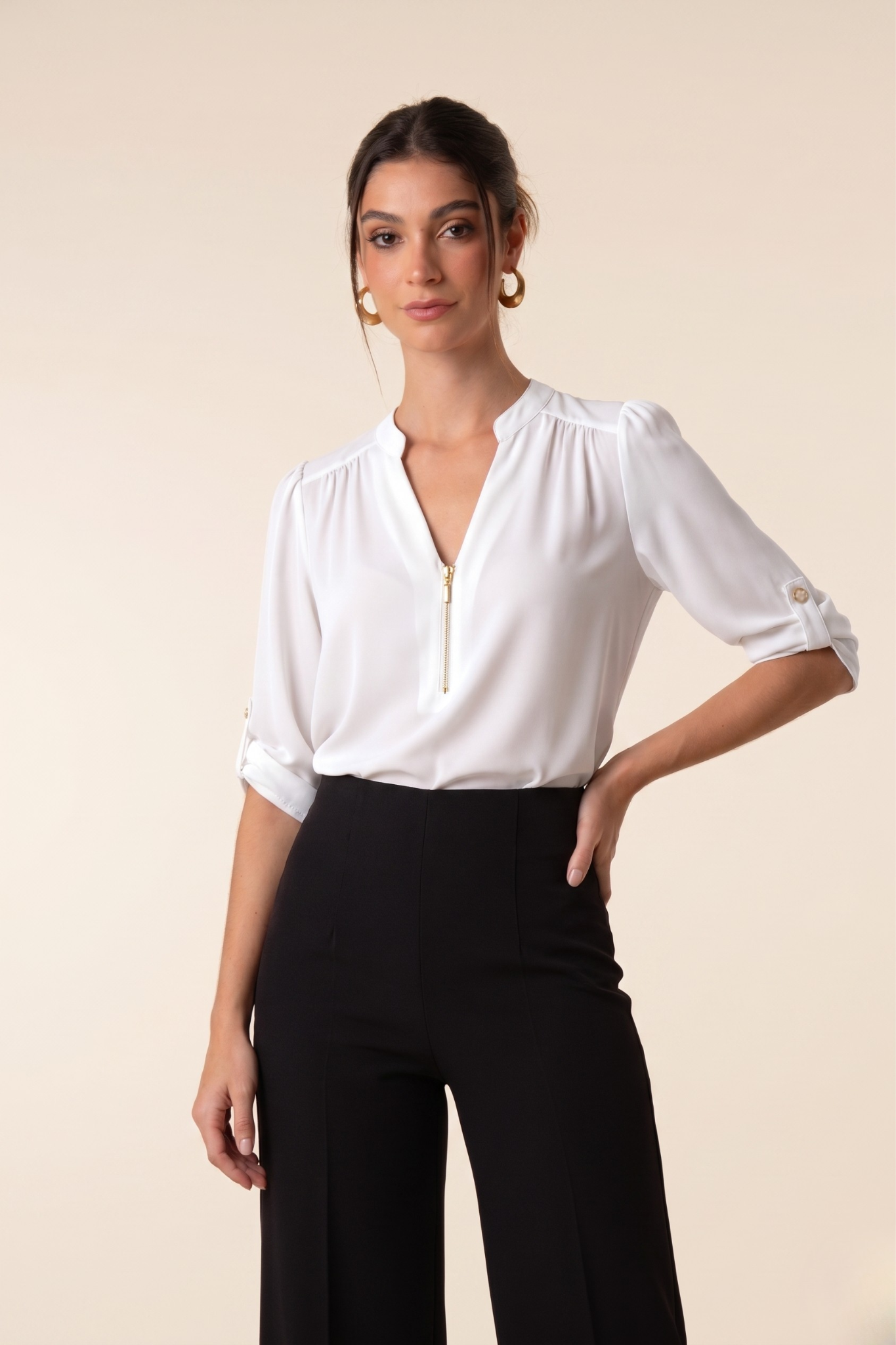 Blusa Rosaura - Perla