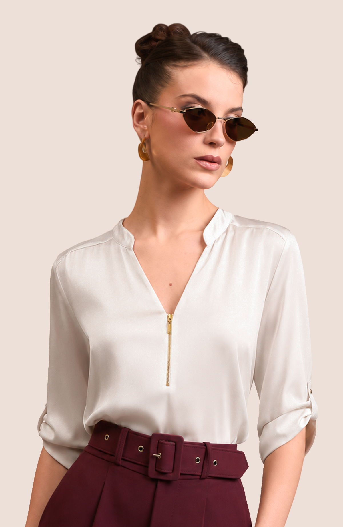 Blusa Sabine - Perla