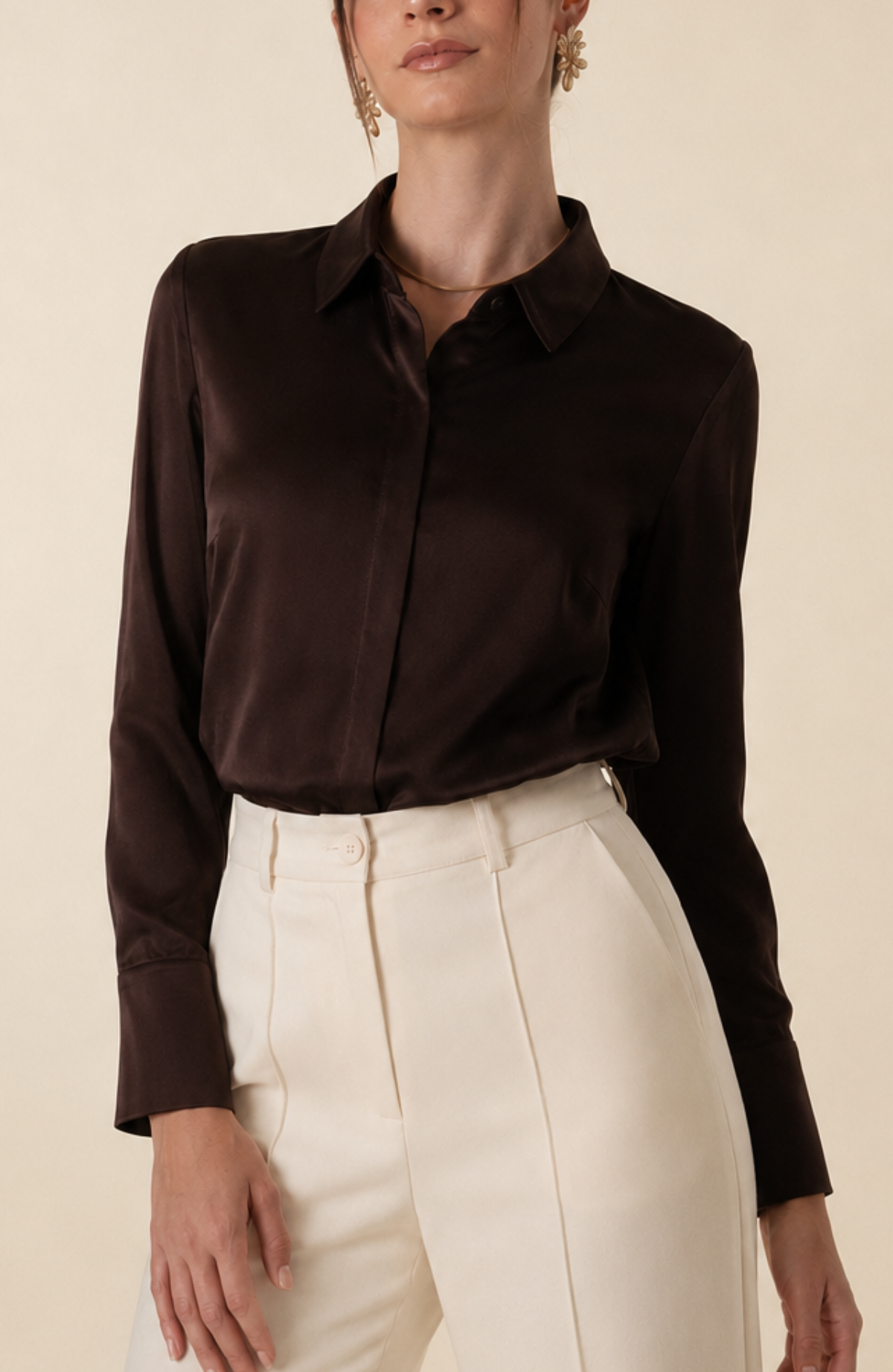 Blusa Samanta - Brownie