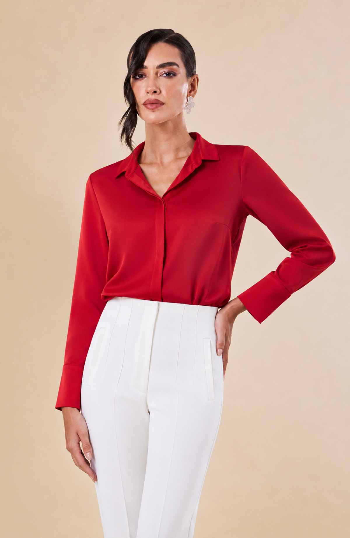 Blusa Samanta - Rojo