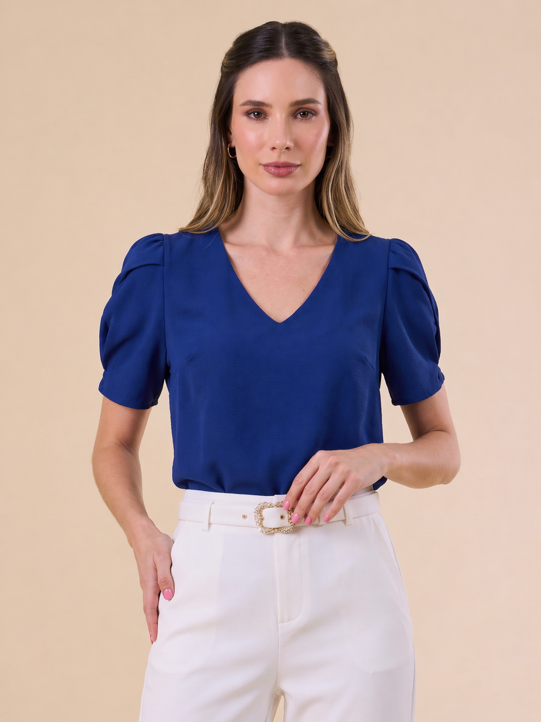 Blusa Yadira - Azulino