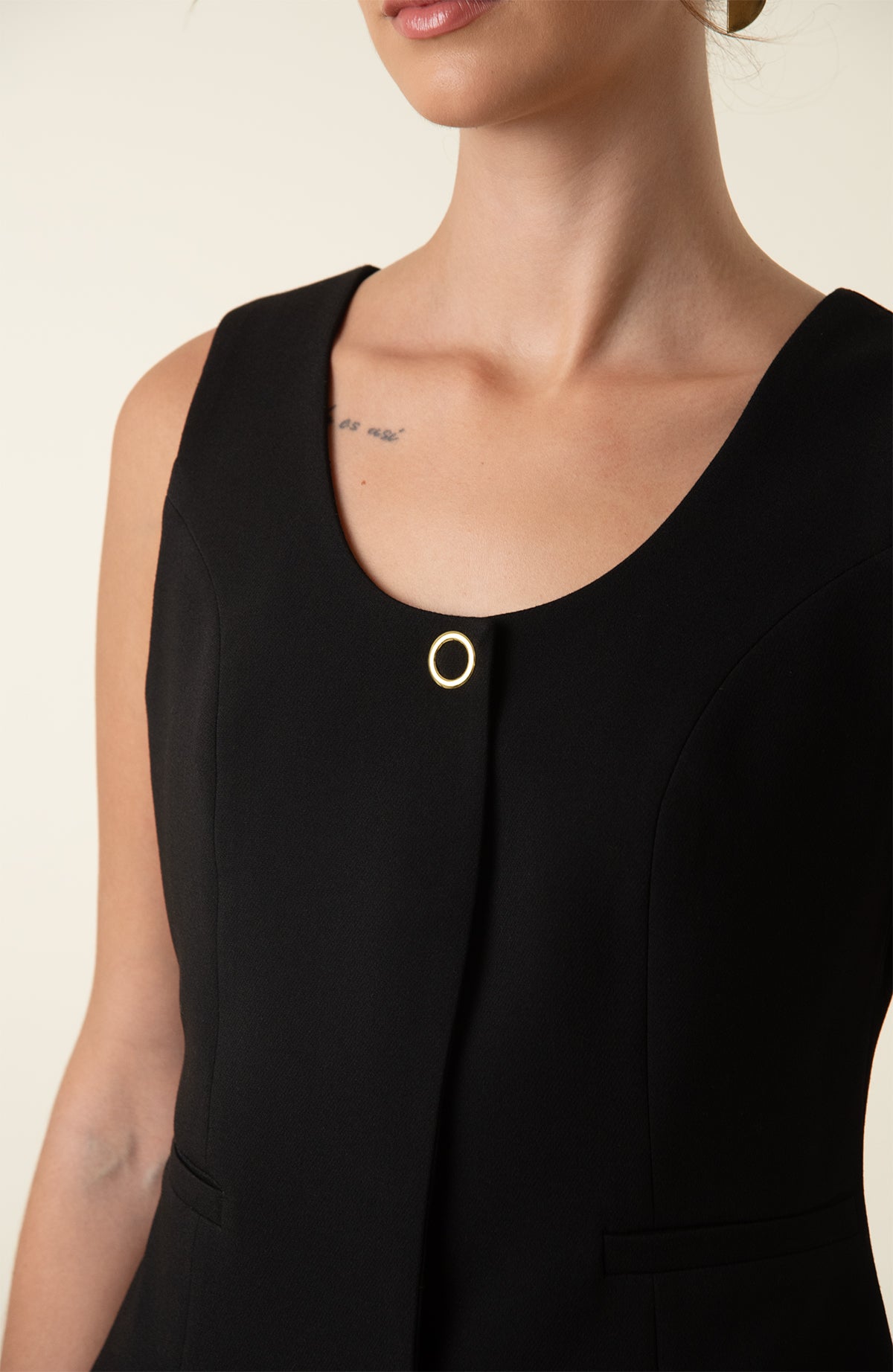 Chaleco Emilia - Negro