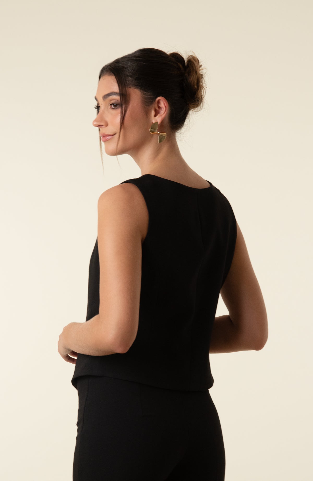 Chaleco Emilia - Negro