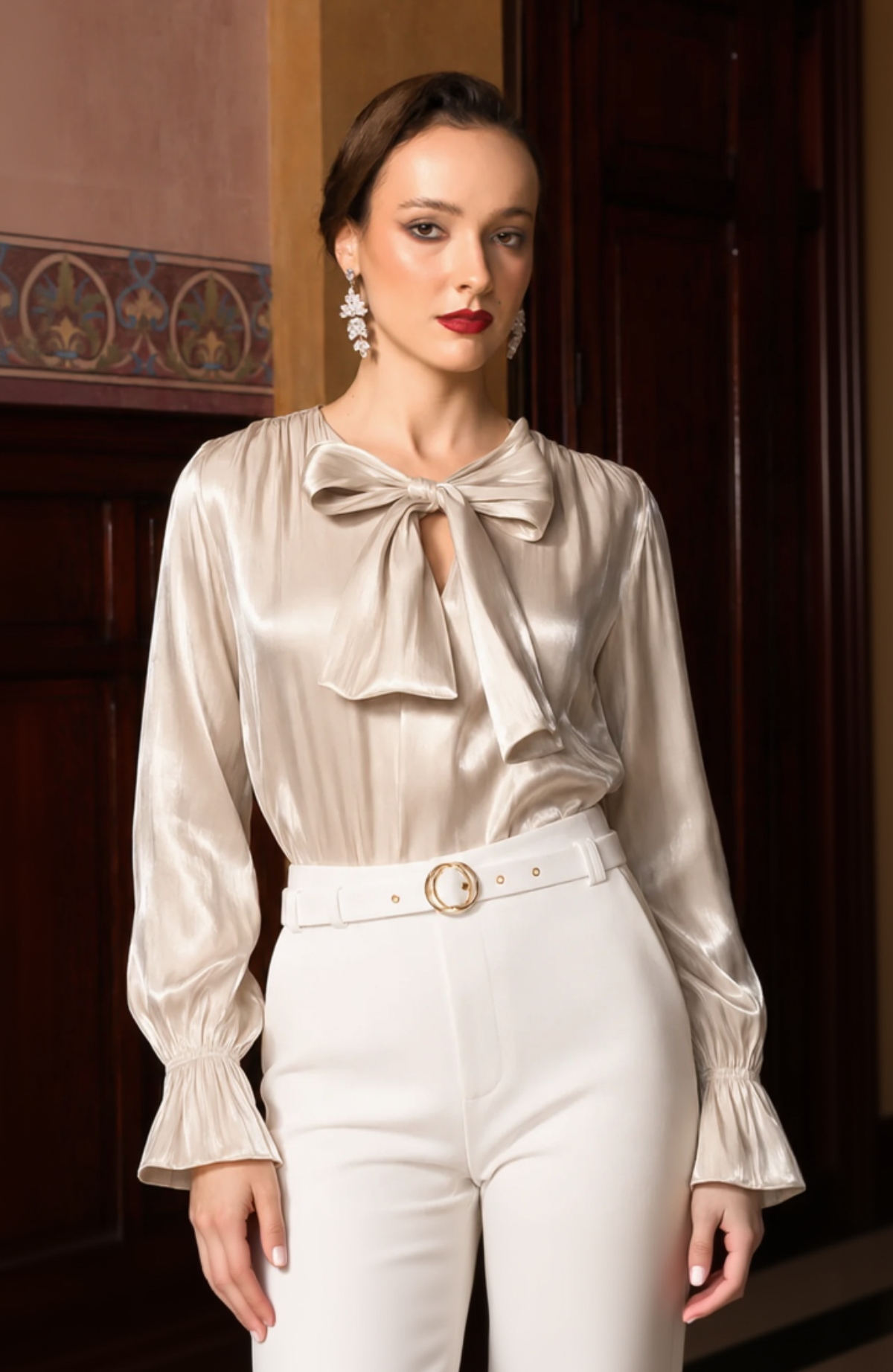 Blusa Joan - Champagne