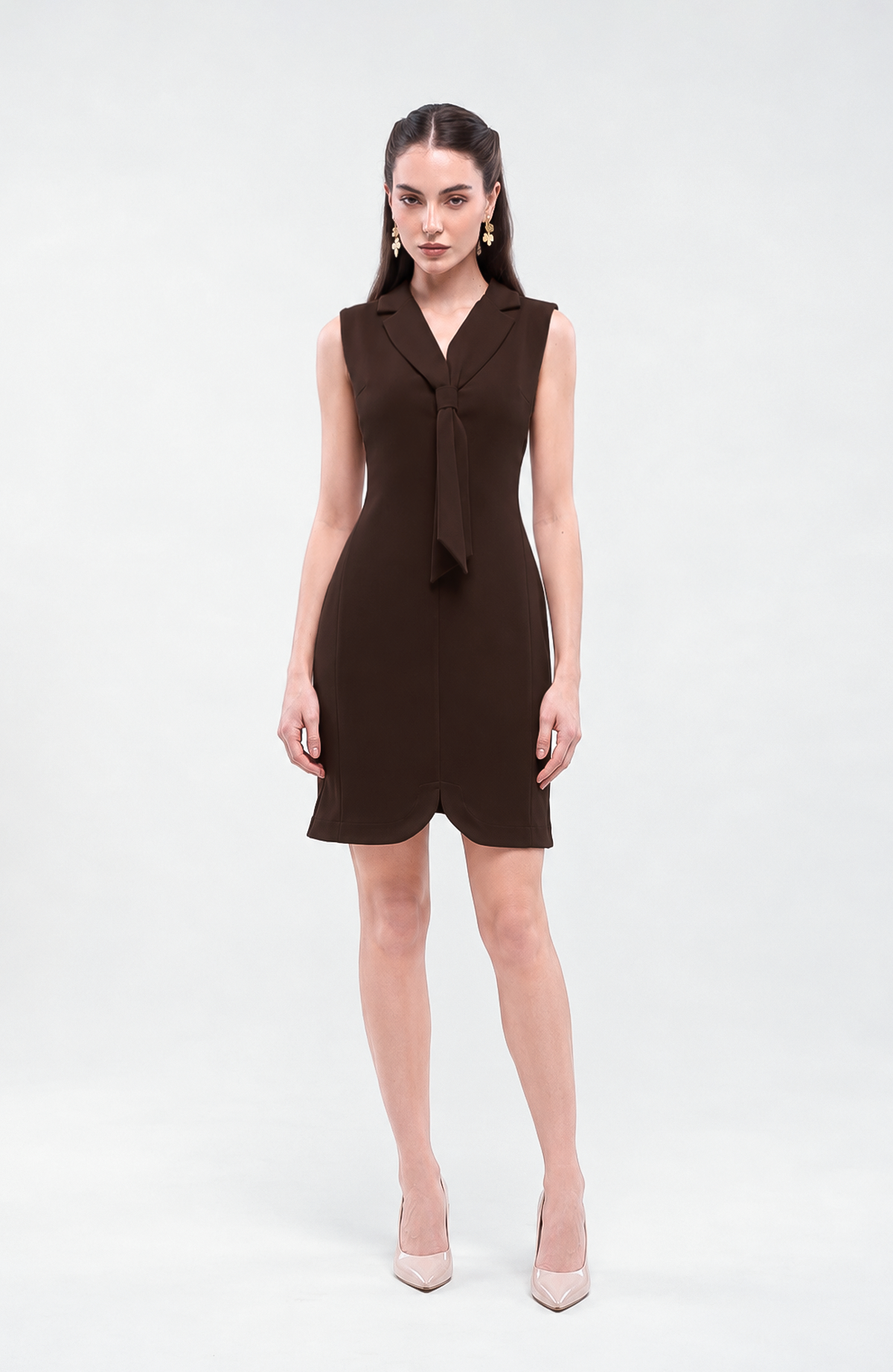 Vestido Marisa - Chocolate