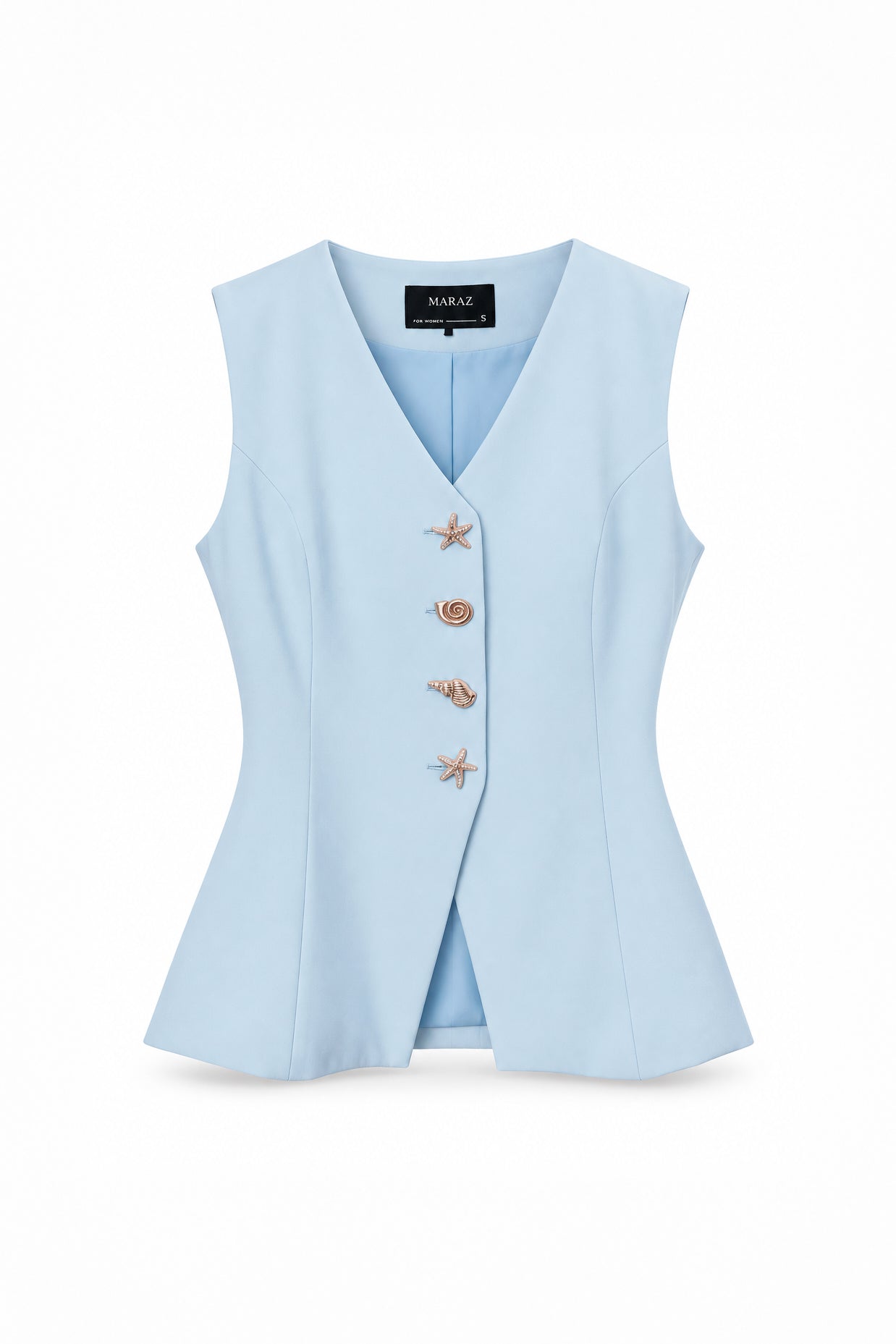 Chaleco Caribe - Celeste Pastel