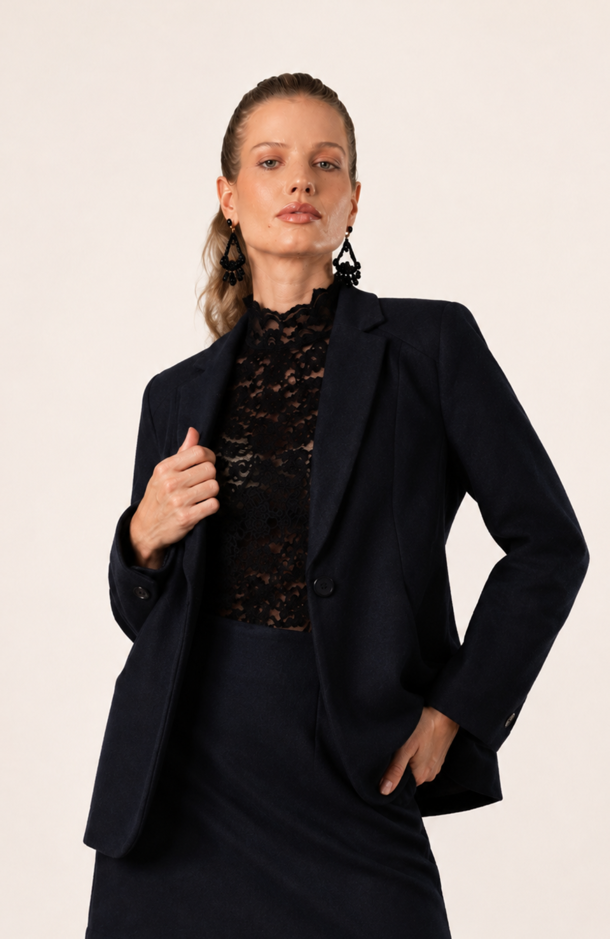 Blazer Aurora - Azul Noche