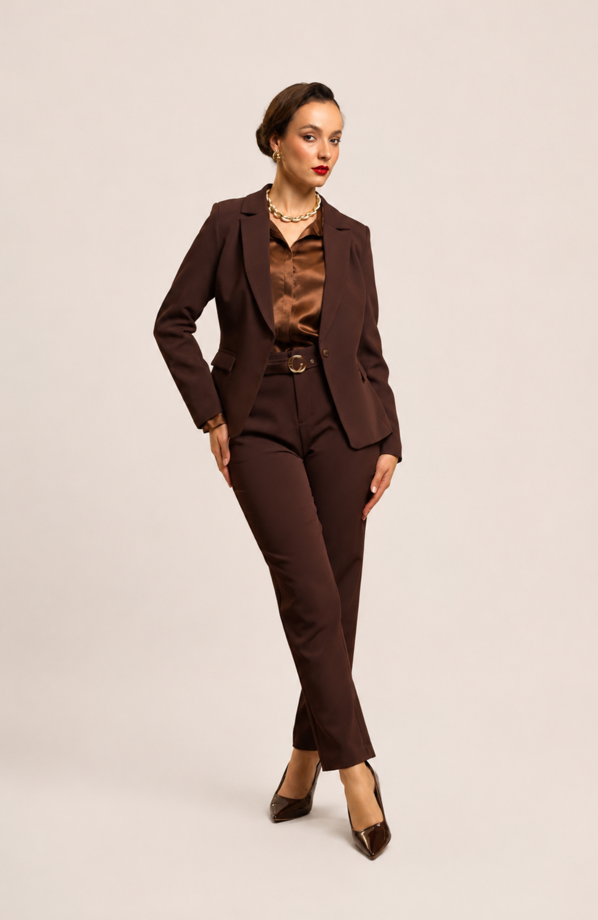 Blazer Alondra - Chocolate